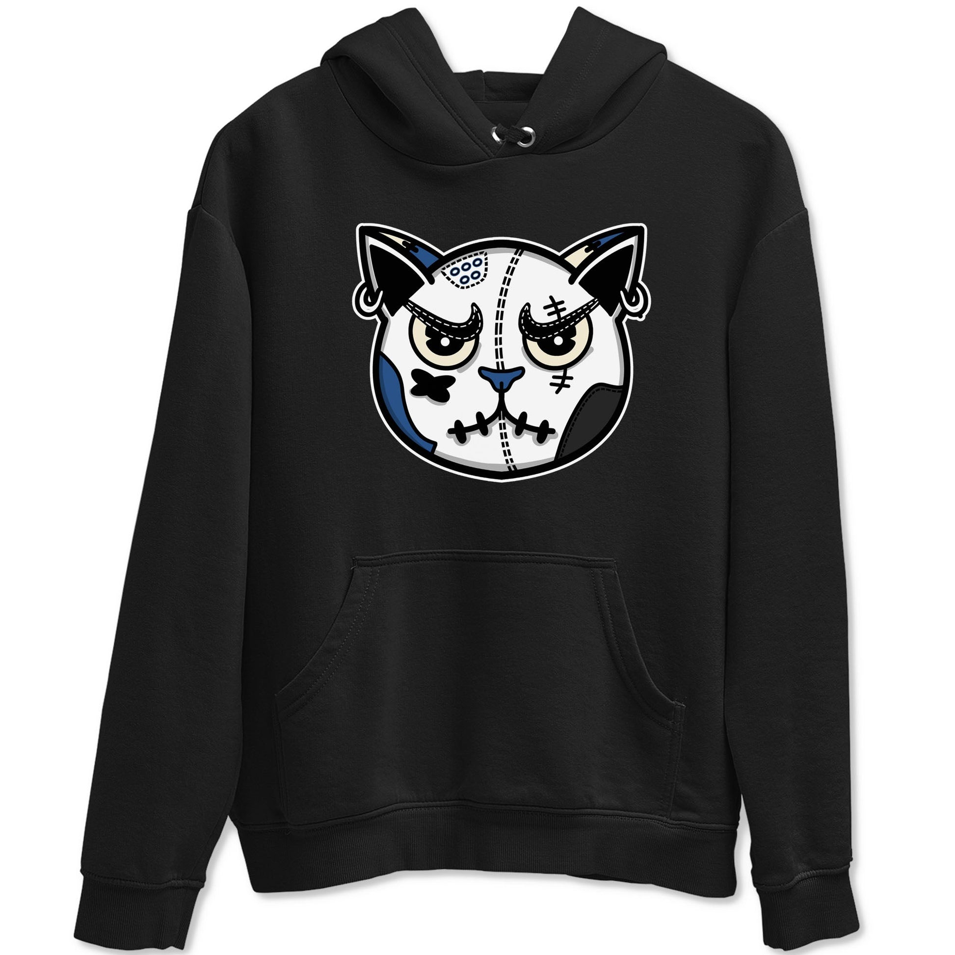 Sneaker Cat Face Sneaker Tees - Air Jordan 3 A Ma Maniere x Diffused Blue