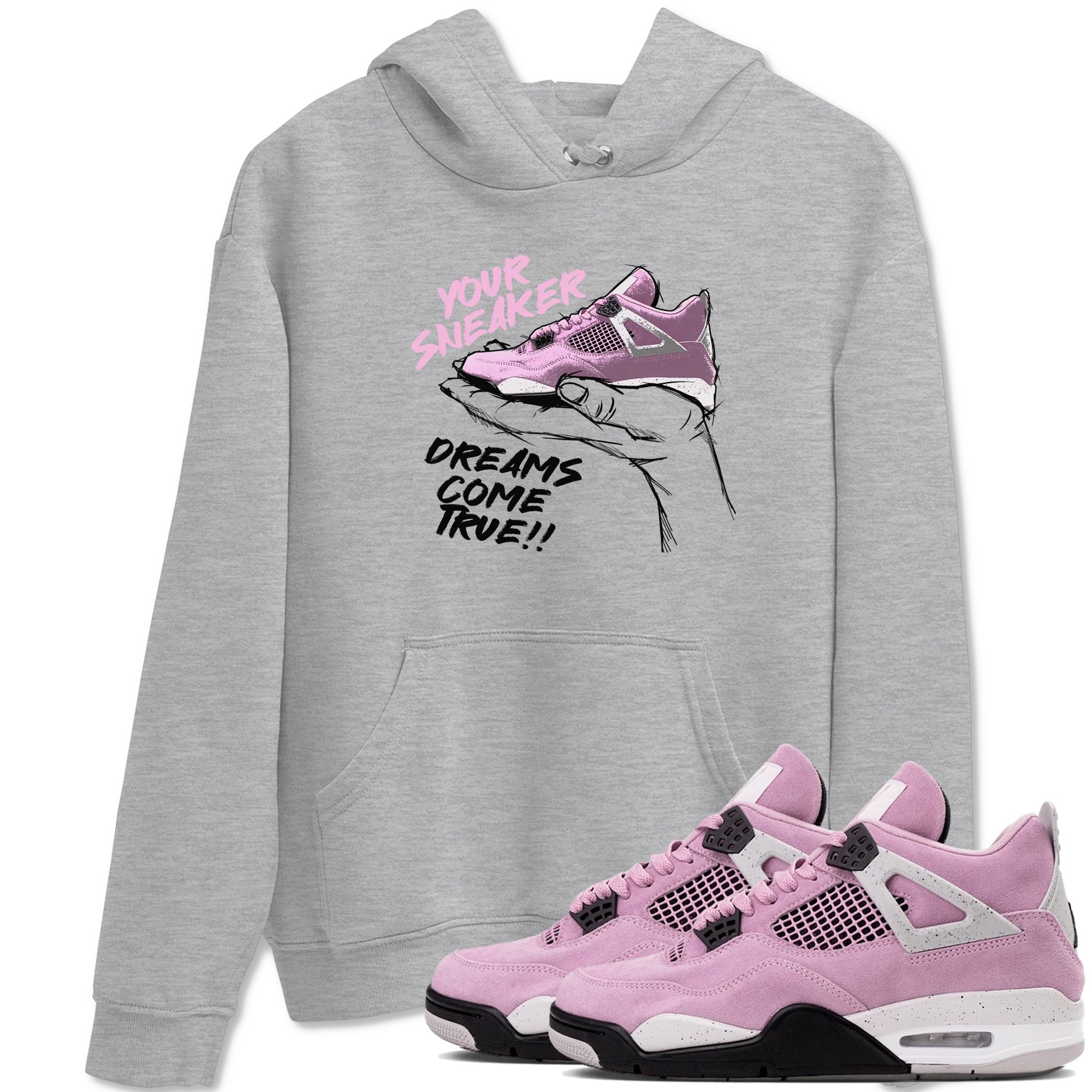 Sneaker Dreams Sneaker Tees - Air Jordan 4 Orchid
