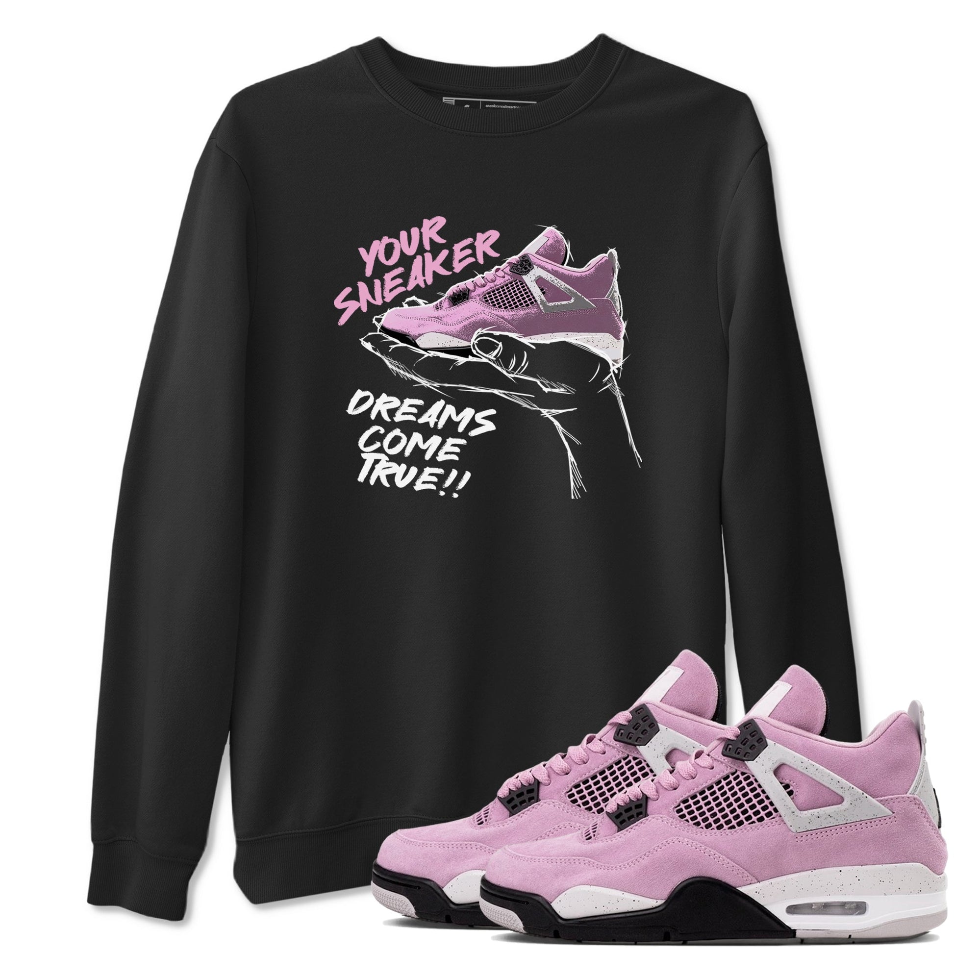Sneaker Dreams Sneaker Tees - Air Jordan 4 Orchid
