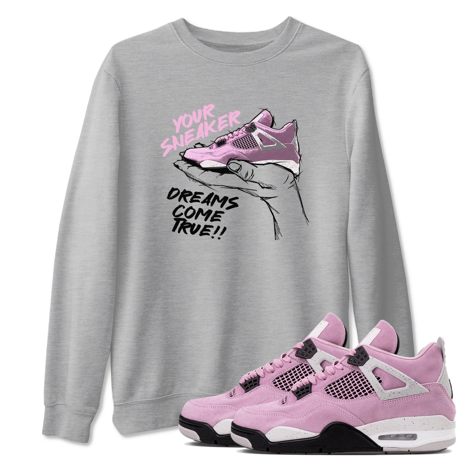 Sneaker Dreams Sneaker Tees - Air Jordan 4 Orchid