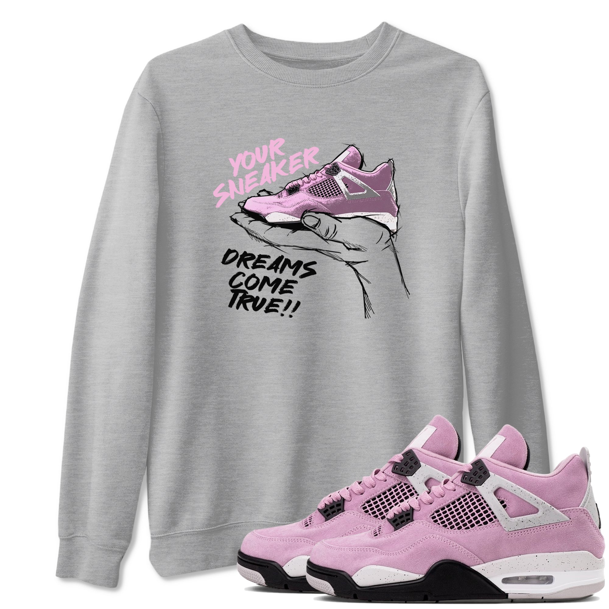 Sneaker Dreams Sneaker Tees - Air Jordan 4 Orchid