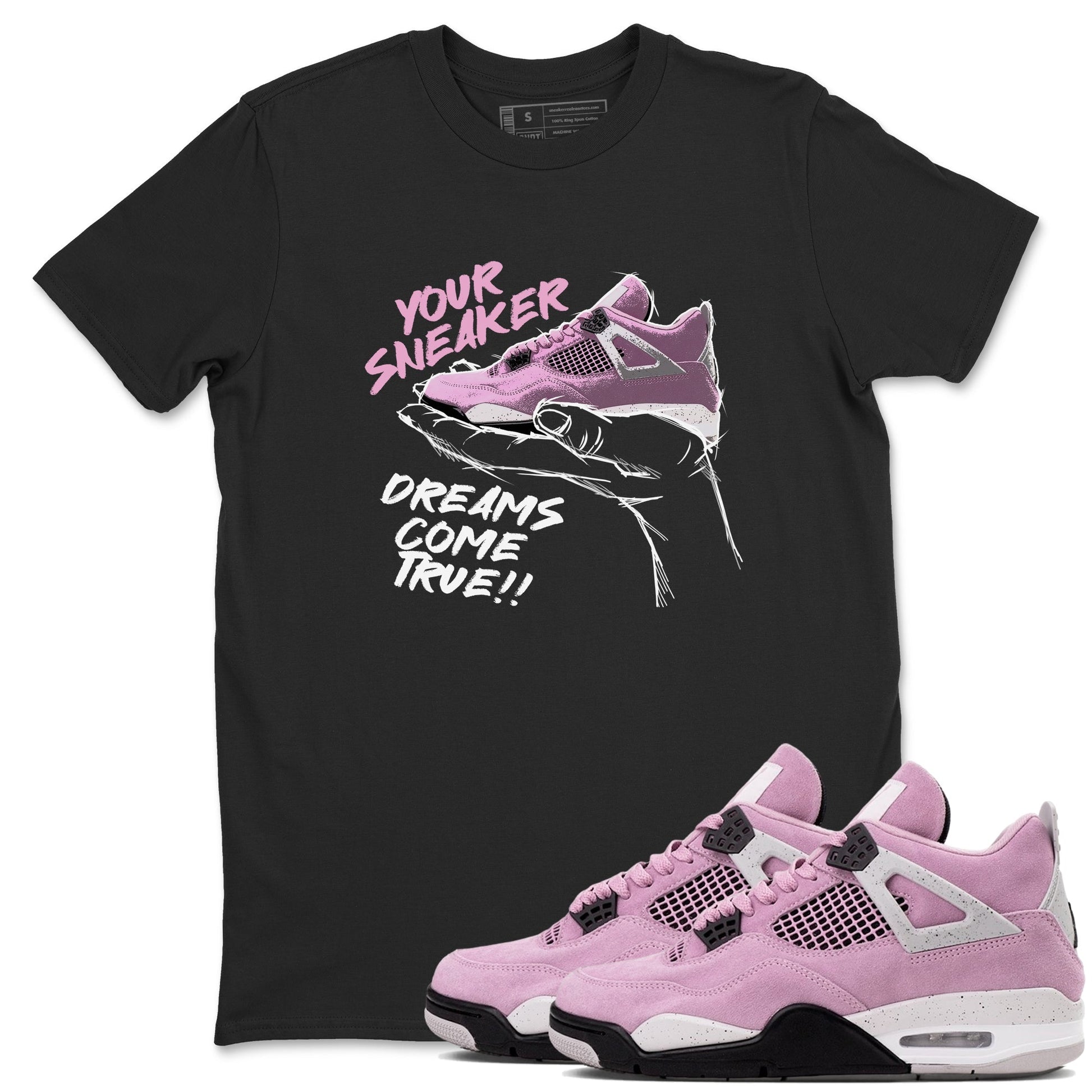 Sneaker Dreams Sneaker Tees - Air Jordan 4 Orchid
