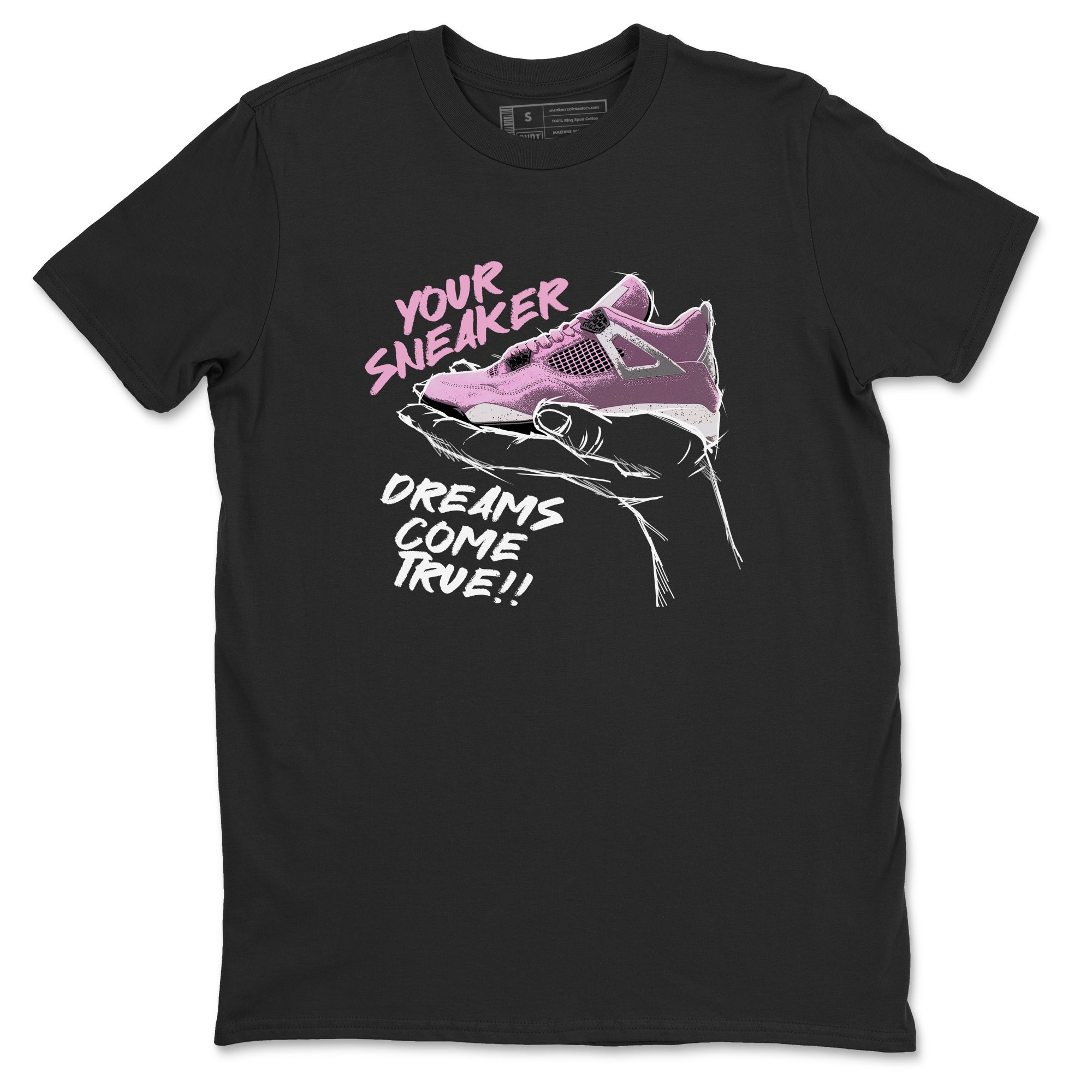 Sneaker Dreams Sneaker Tees - Air Jordan 4 Orchid