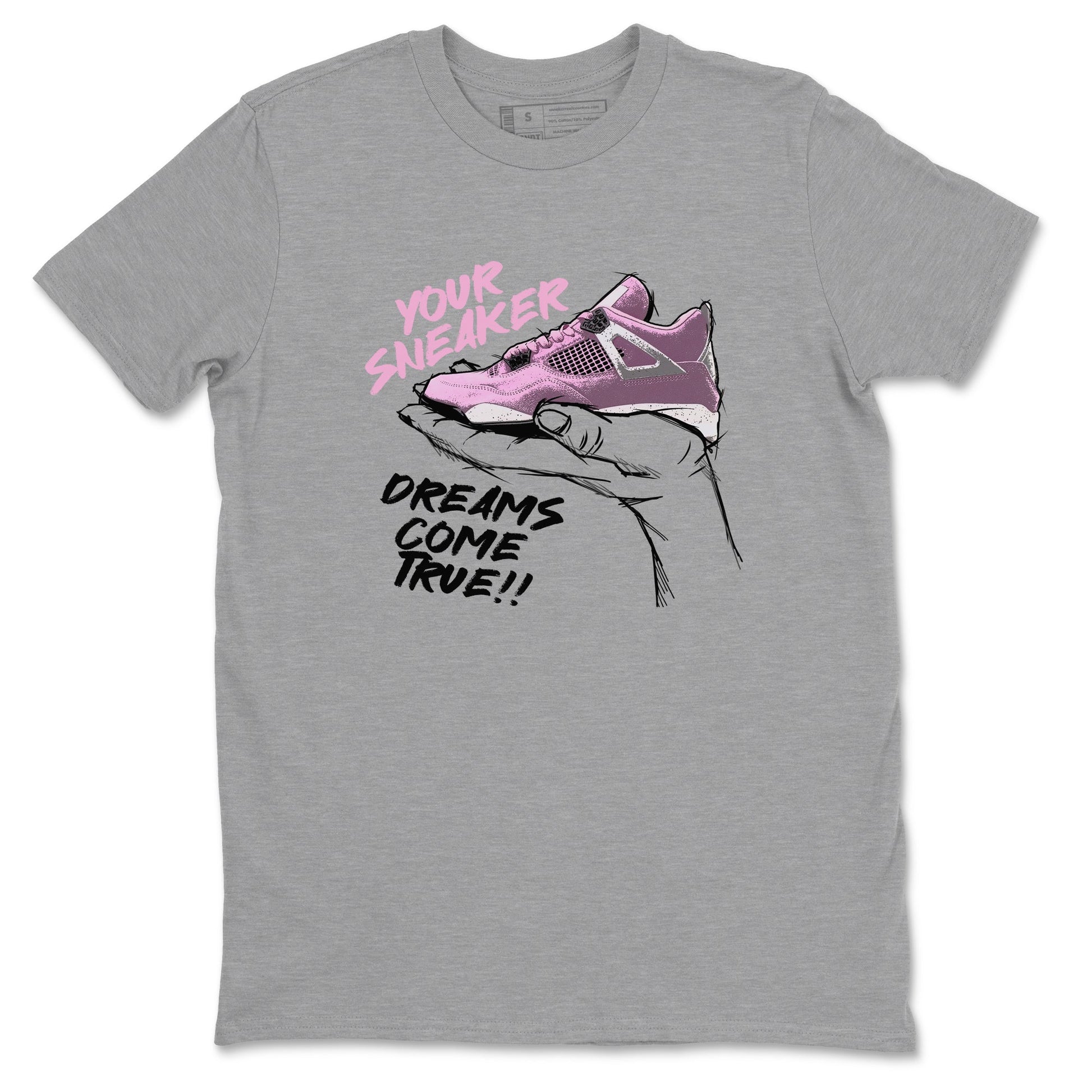 Sneaker Dreams Sneaker Tees - Air Jordan 4 Orchid