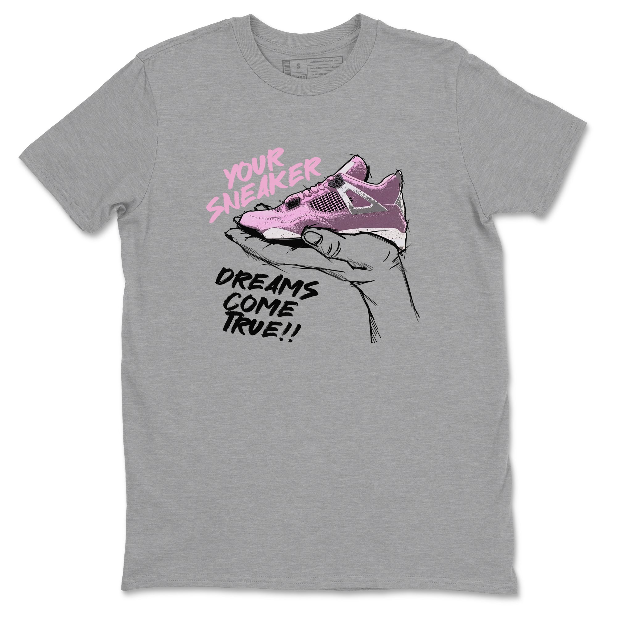Sneaker Dreams Sneaker Tees - Air Jordan 4 Orchid
