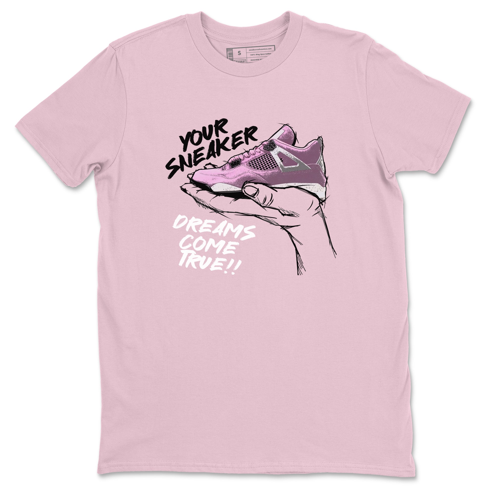 Sneaker Dreams Sneaker Tees - Air Jordan 4 Orchid
