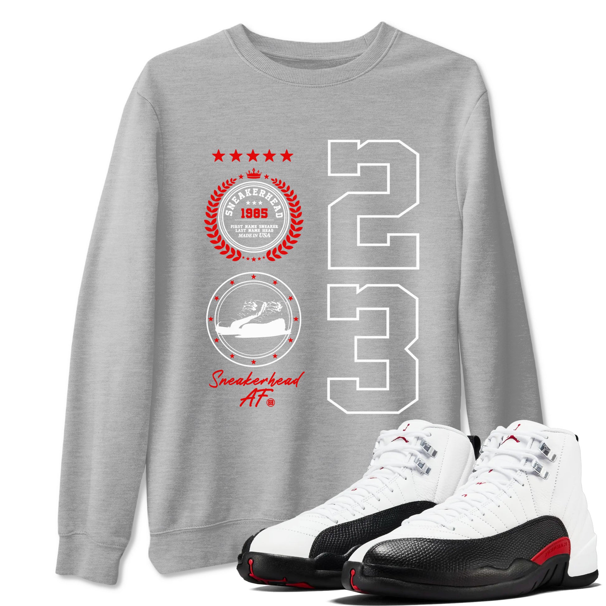 Sneaker Emblem Sneaker Tees - Air Jordan 12 Taxi Flip