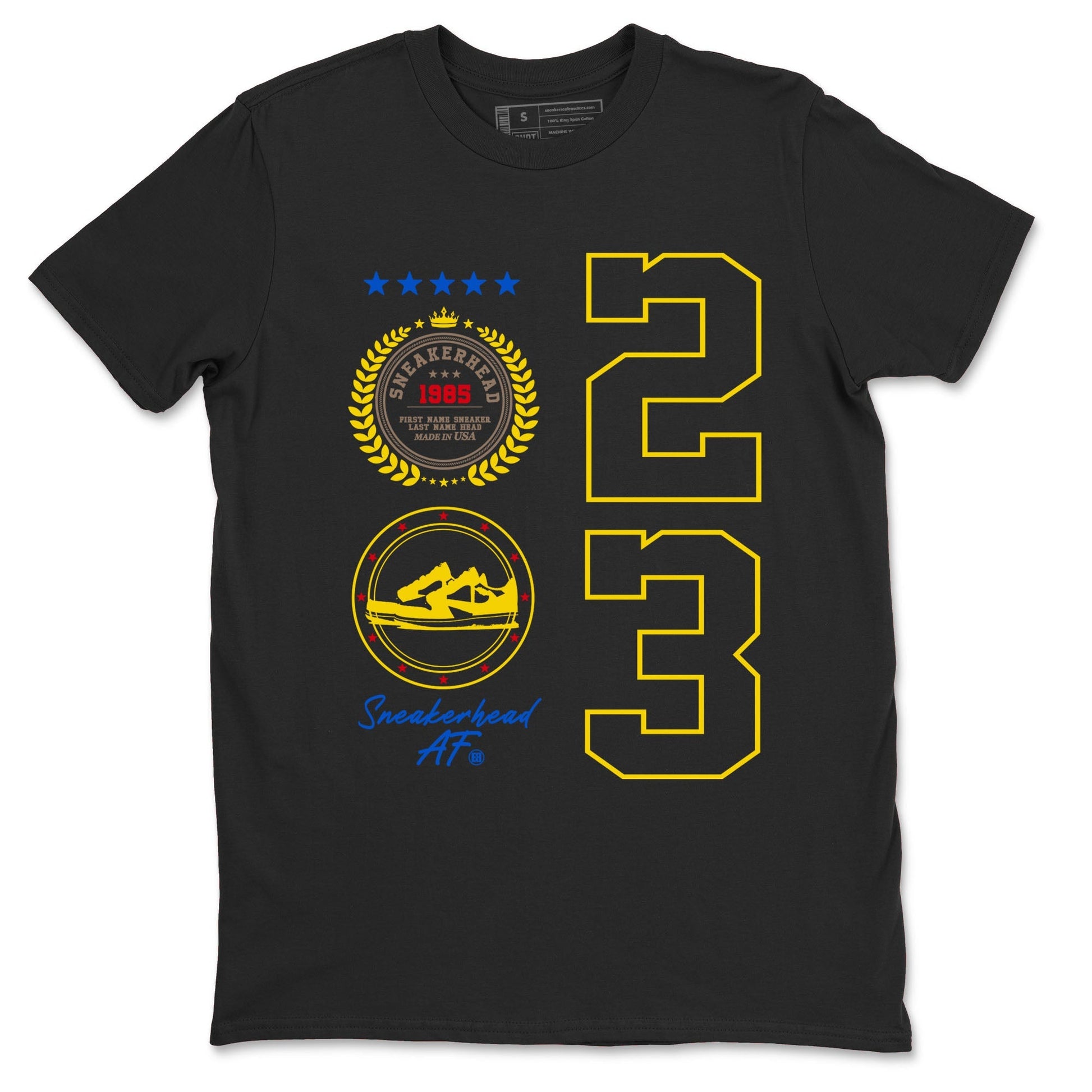 Sneaker Emblem Sneaker Tees - Air Jordan 1 Travis Scott Canary