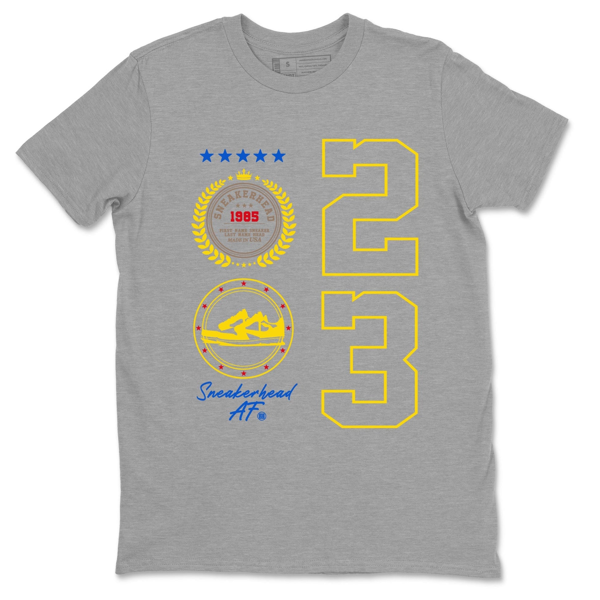 Sneaker Emblem Sneaker Tees - Air Jordan 1 Travis Scott Canary