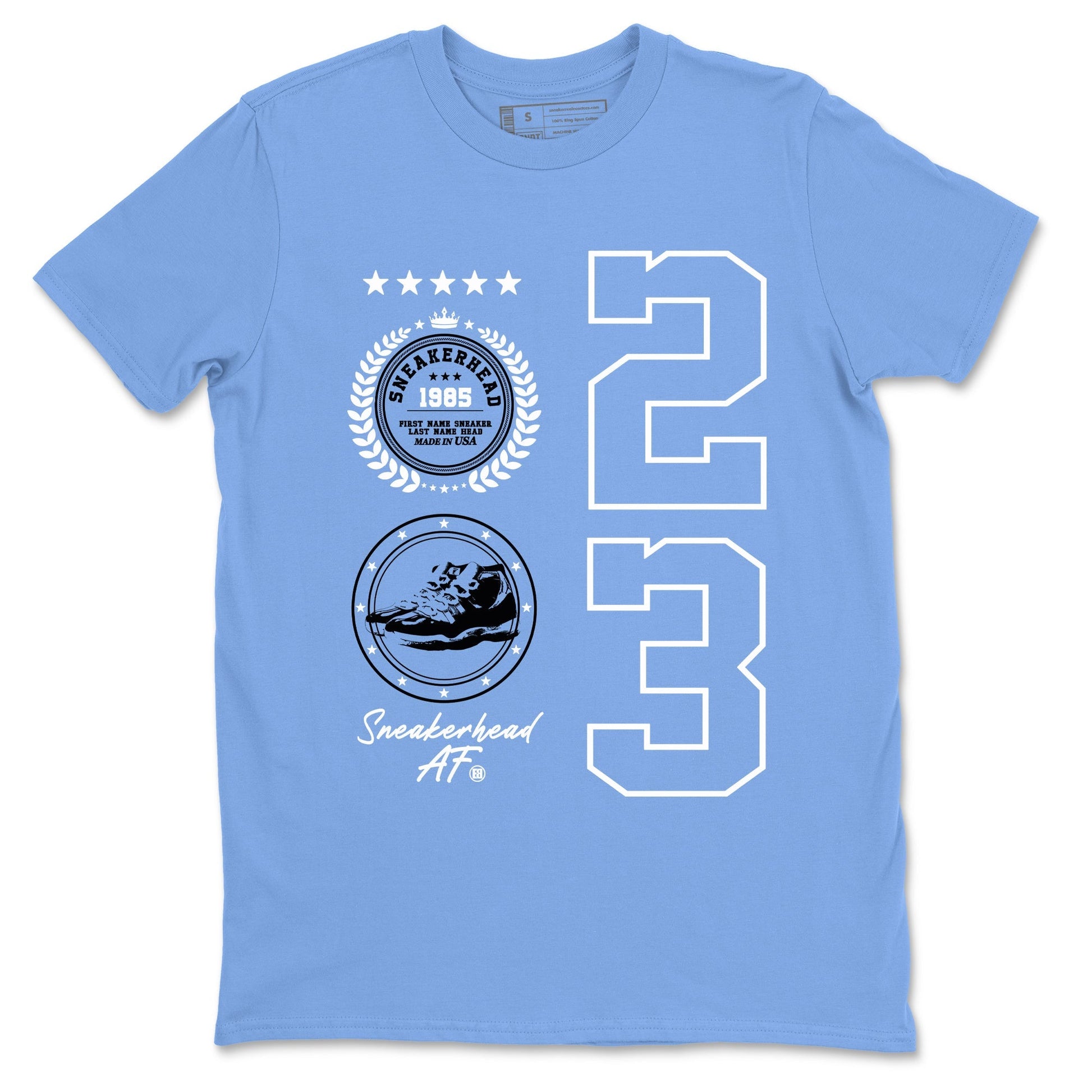 Sneaker Emblem Sneaker Tees - Air Jordan 11 Legend Blue