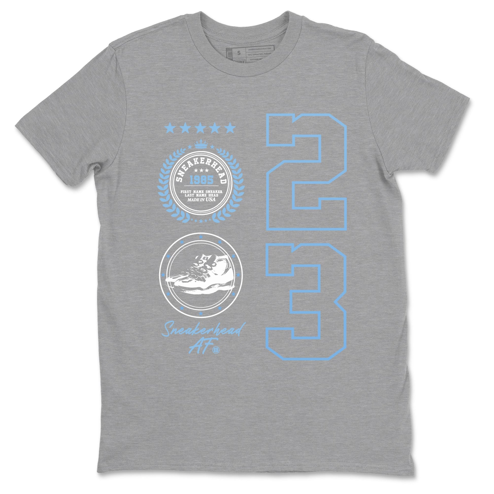 Sneaker Emblem Sneaker Tees - Air Jordan 11 Legend Blue