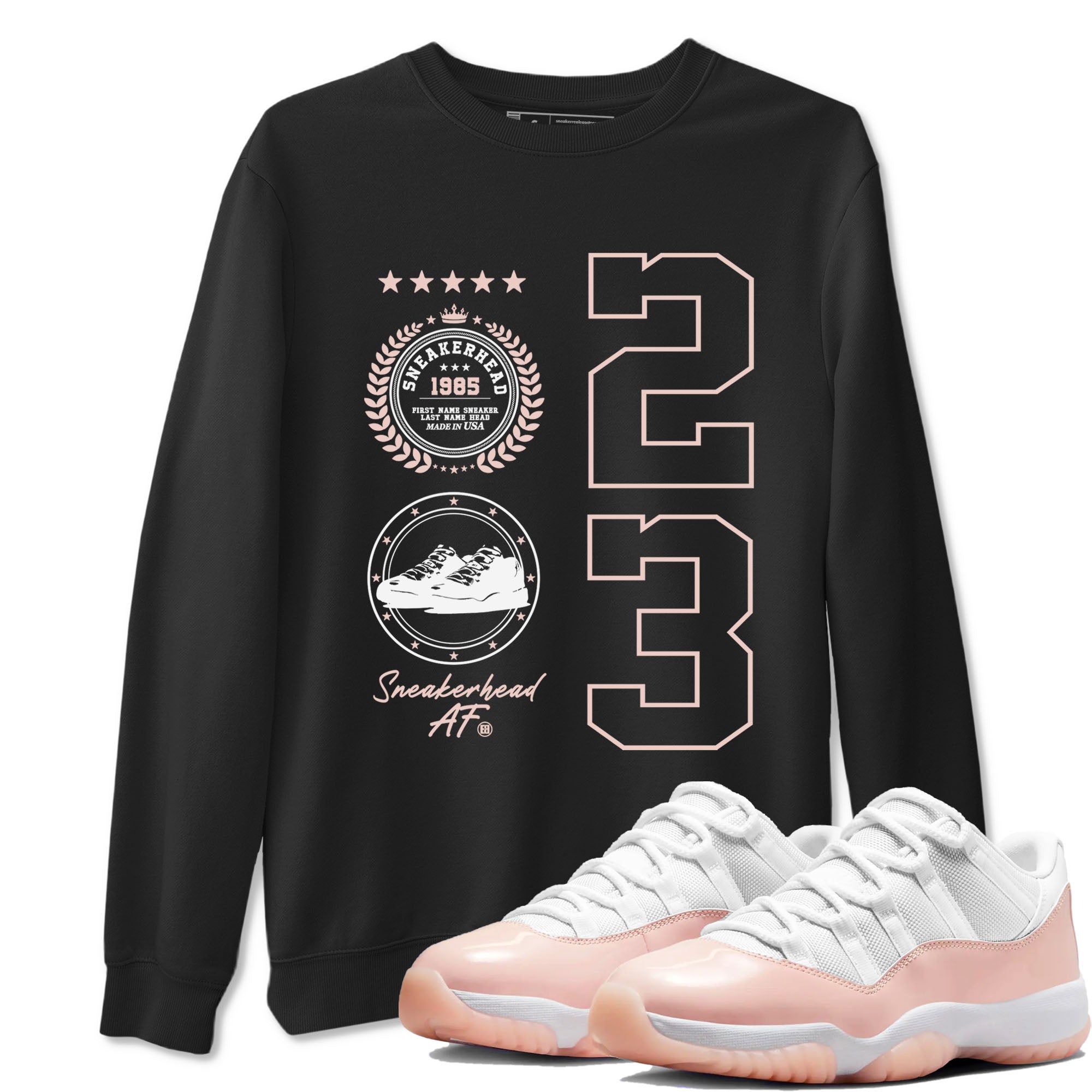 Sneaker Emblem Sneaker Tees - Air Jordan 11 Legend Pink