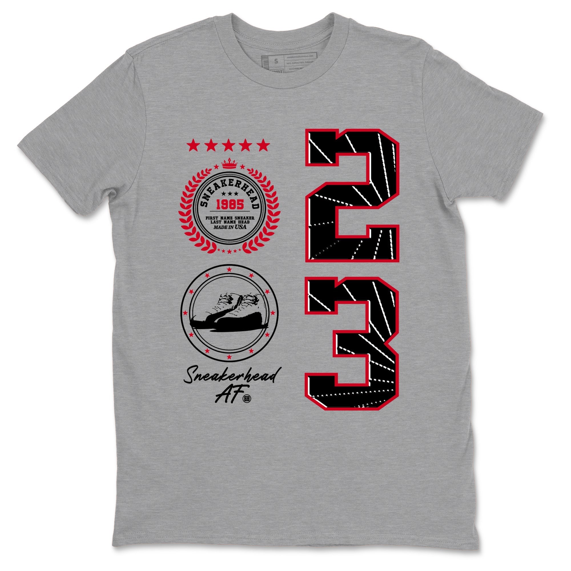 Sneaker Emblem Sneaker Tees - Air Jordan 12 Flu Game