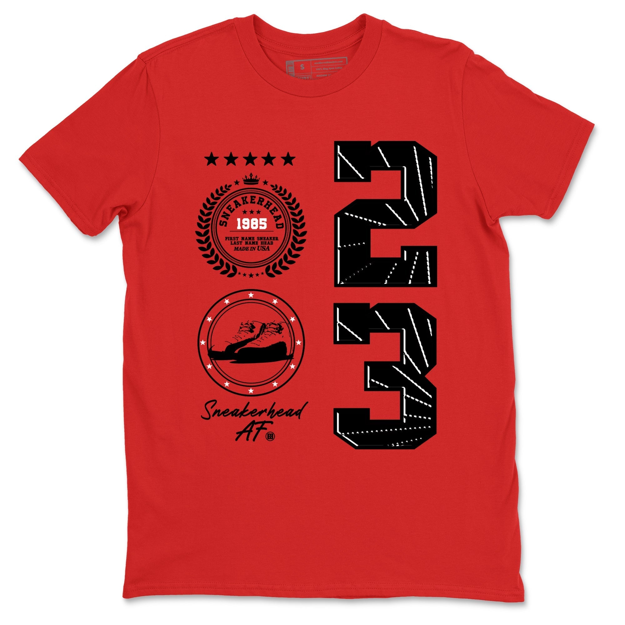 Sneaker Emblem Sneaker Tees - Air Jordan 12 Flu Game