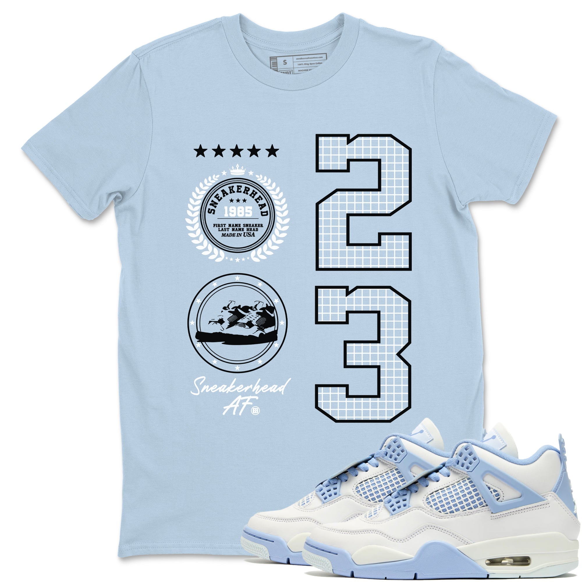 Sneaker Emblem Sneaker Tees - Air Jordan 4 