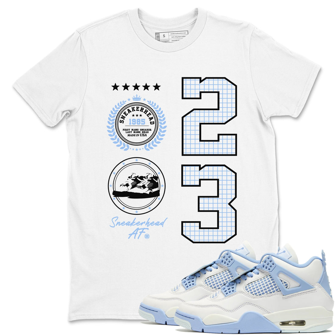 Sneaker Emblem Sneaker Tees - Air Jordan 4 