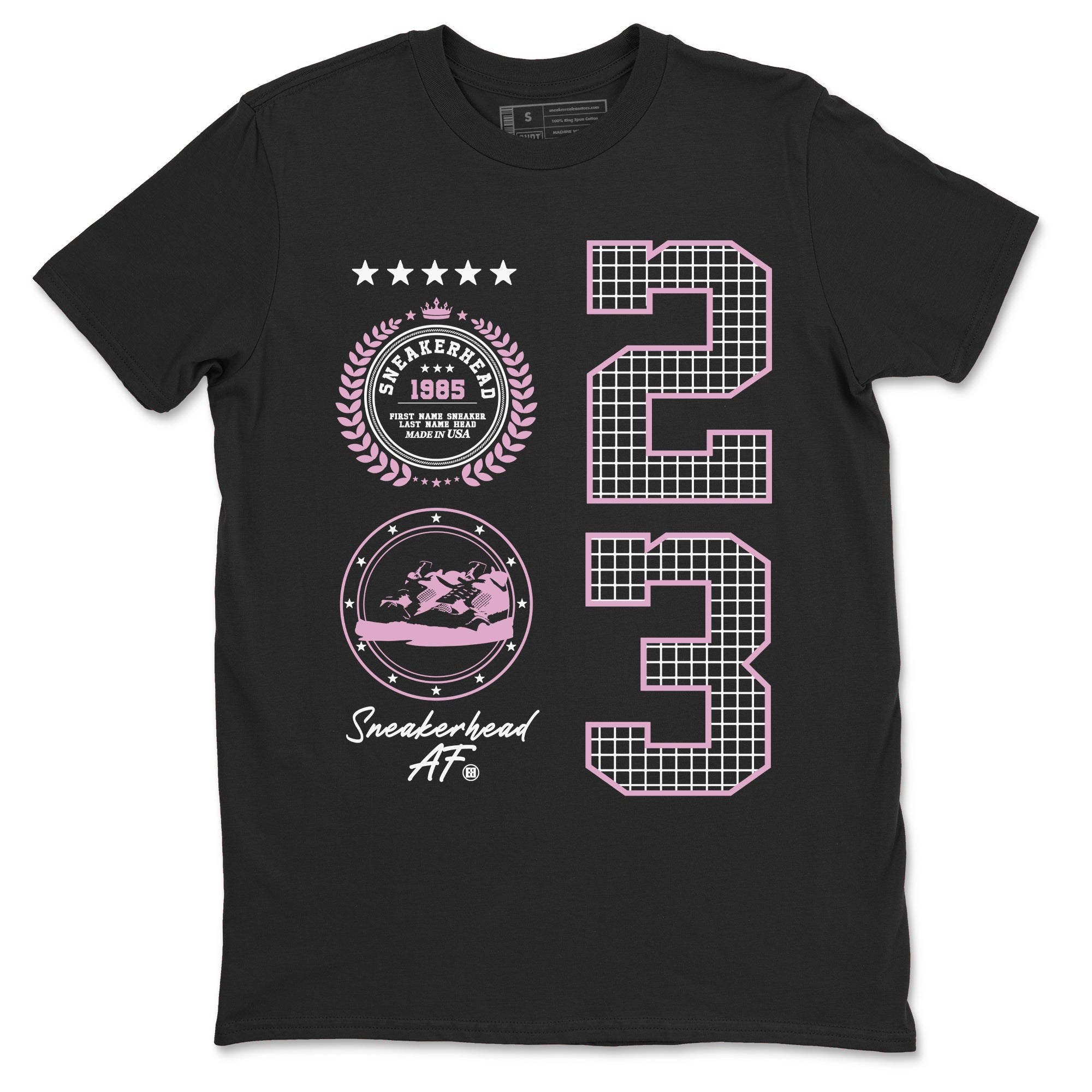 Sneaker Emblem Sneaker Tees - Air Jordan 4 Orchid