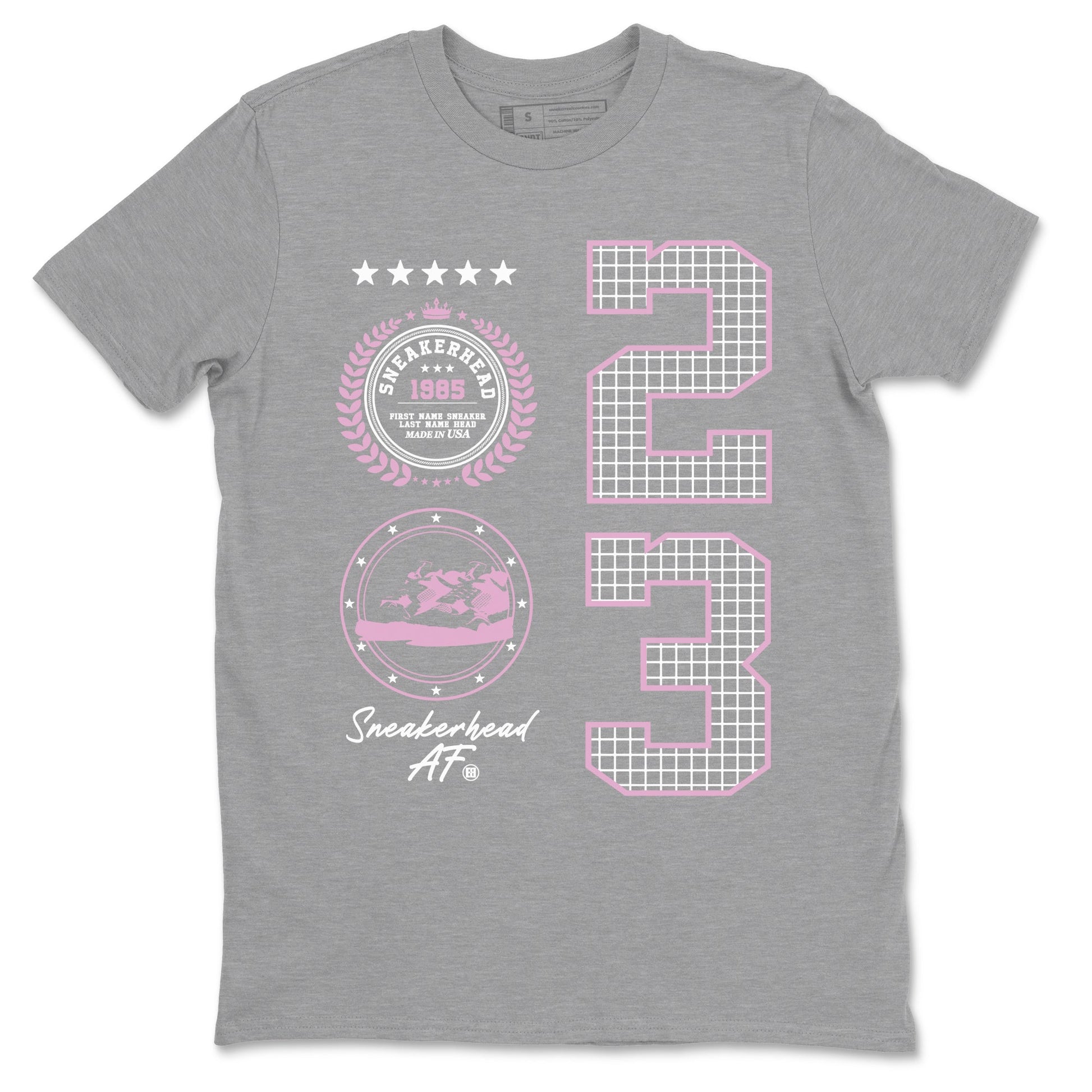 Sneaker Emblem Sneaker Tees - Air Jordan 4 Orchid