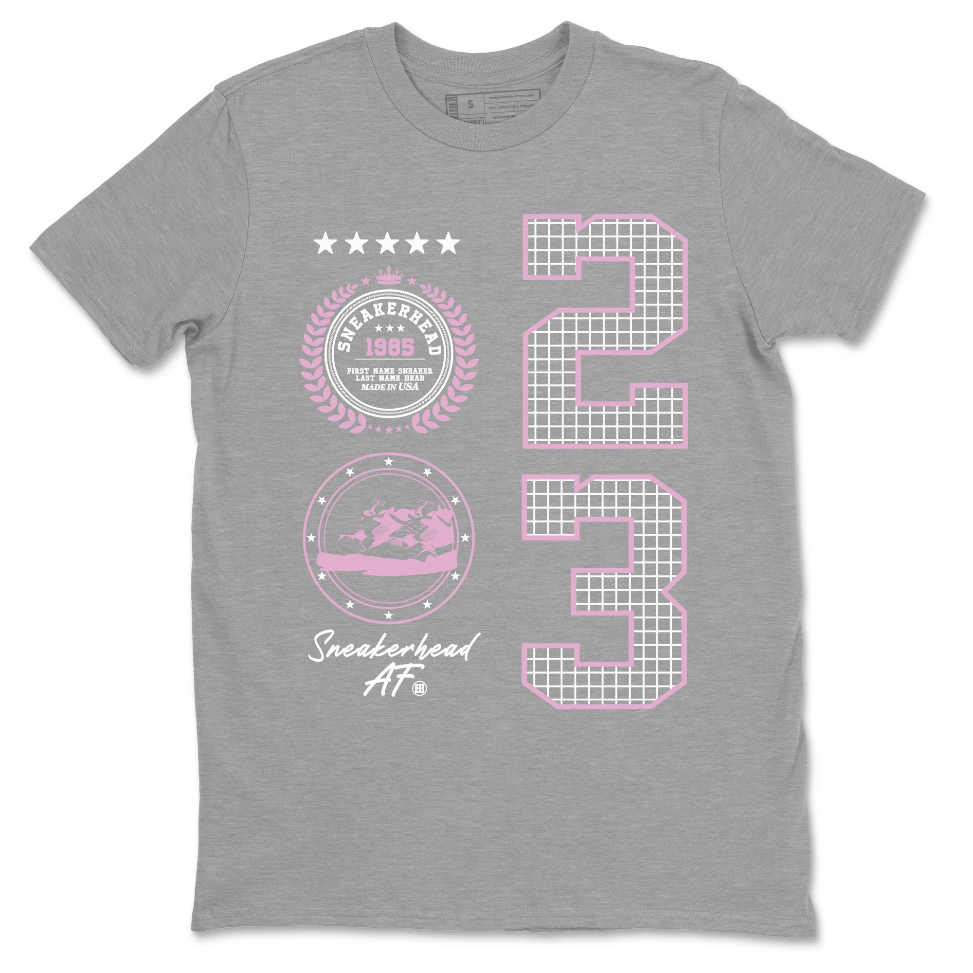 Sneaker Emblem Sneaker Tees - Air Jordan 4 Orchid