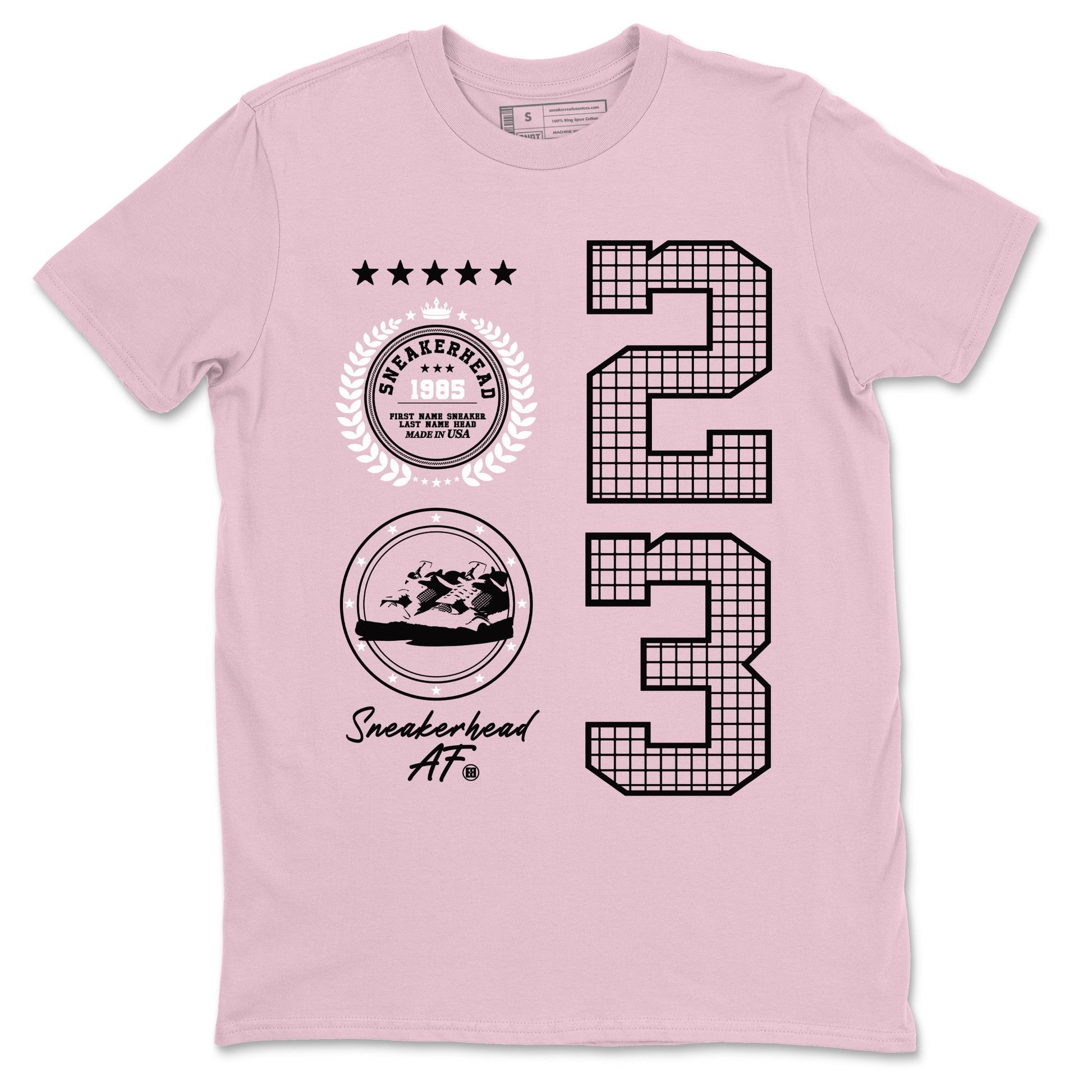 Sneaker Emblem Sneaker Tees - Air Jordan 4 Orchid