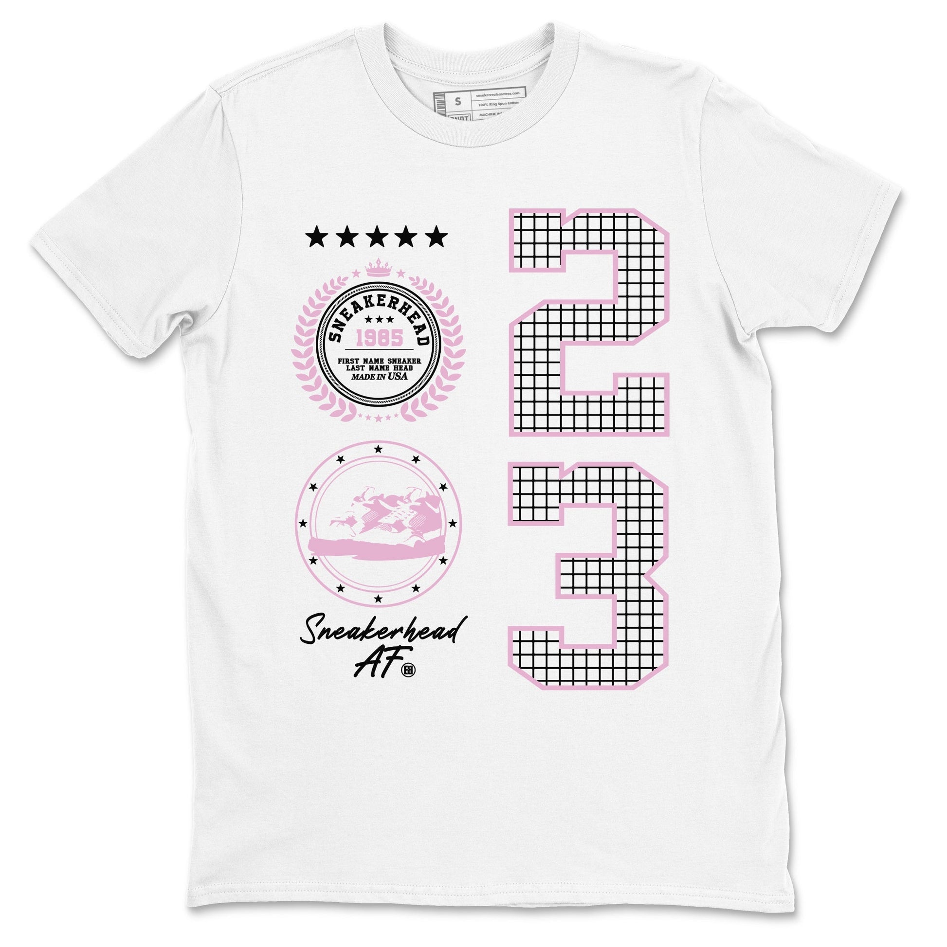 Sneaker Emblem Sneaker Tees - Air Jordan 4 Orchid