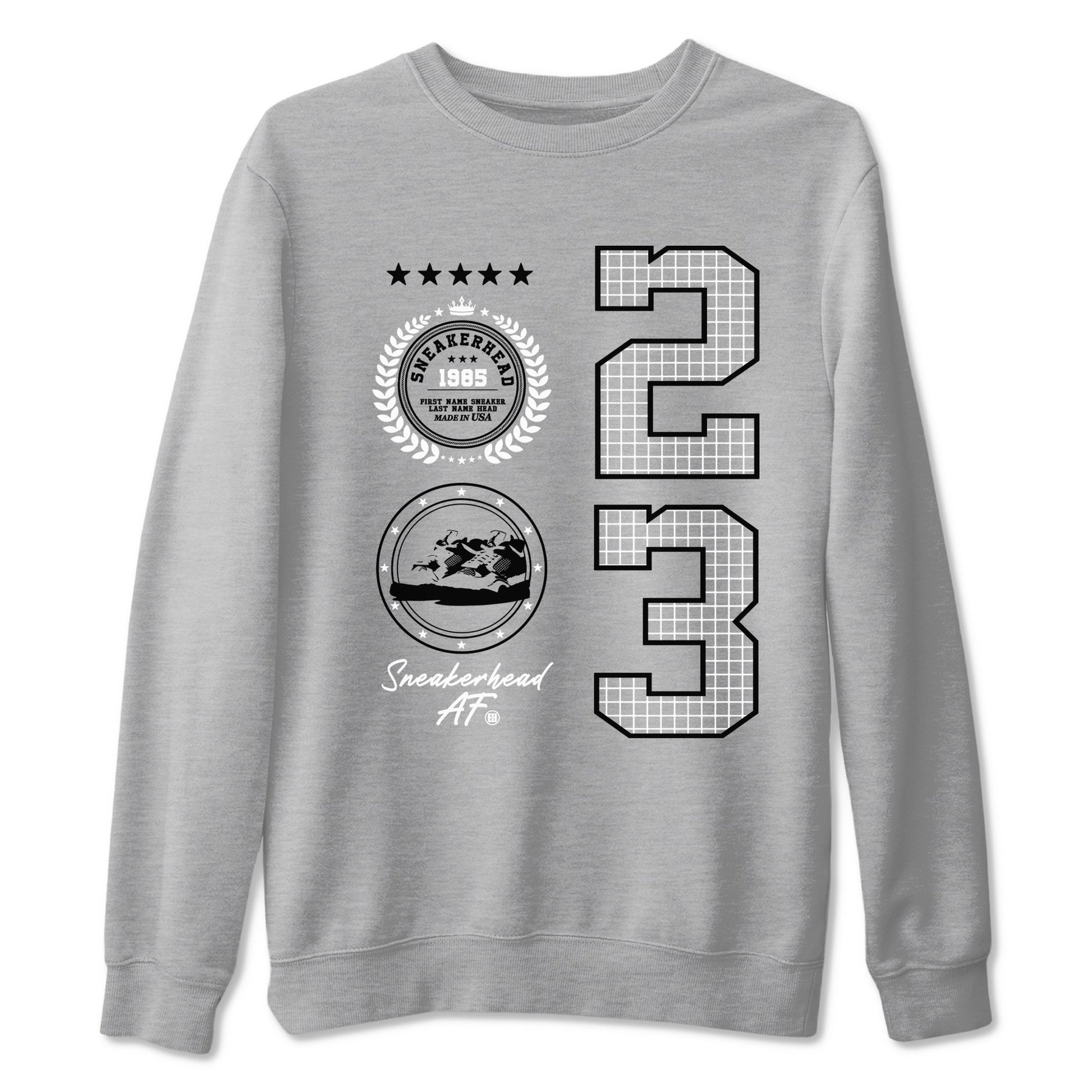 Sneaker Emblem Sneaker Tees - Air Jordan 4 White Thunder
