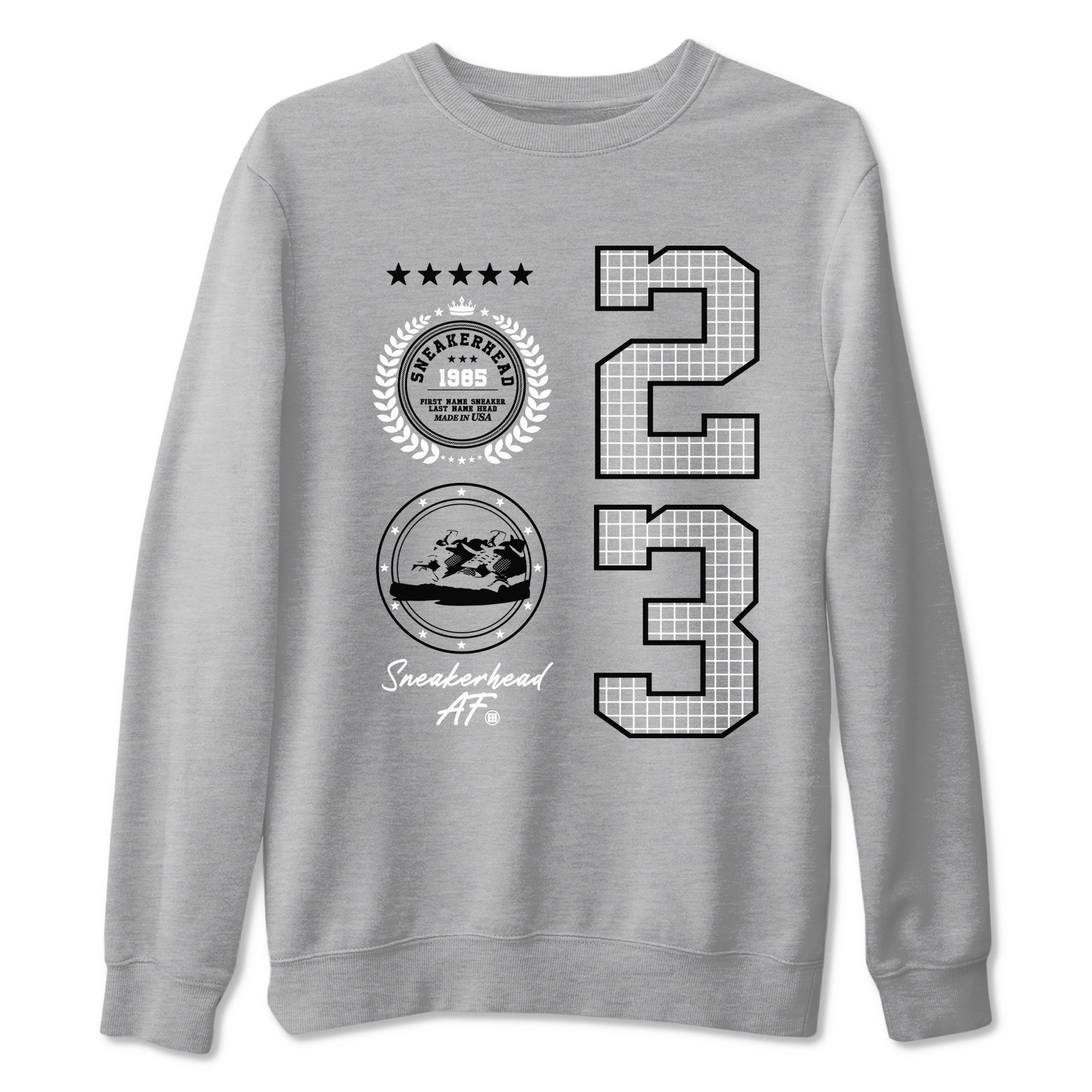Sneaker Emblem Sneaker Tees - Air Jordan 4 White Thunder