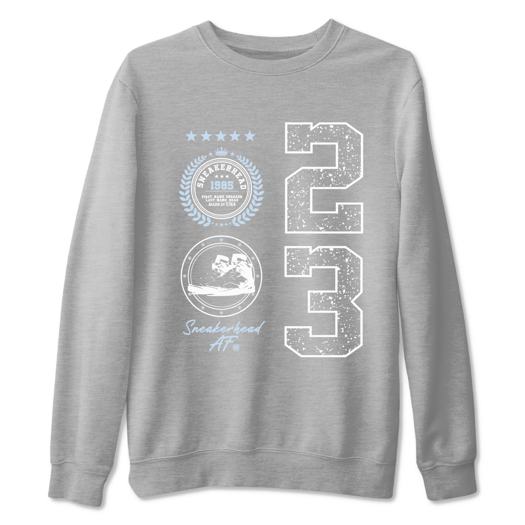 Sneaker Emblem Sneaker Tees - Air Jordan 6 White Black