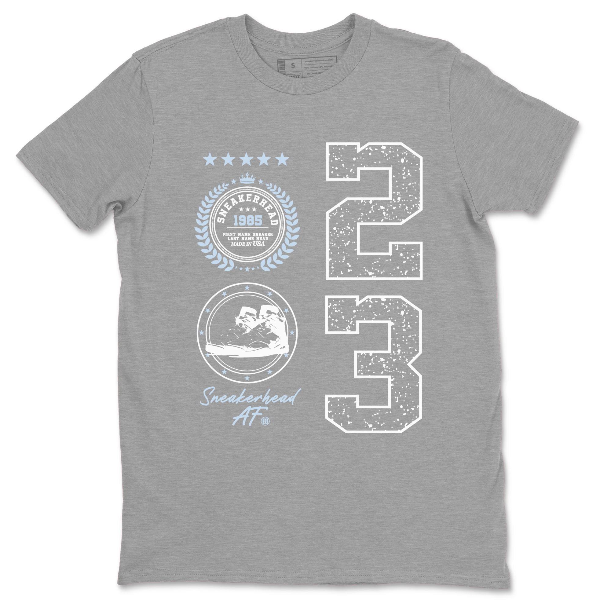 Sneaker Emblem Sneaker Tees - Air Jordan 6 White Black