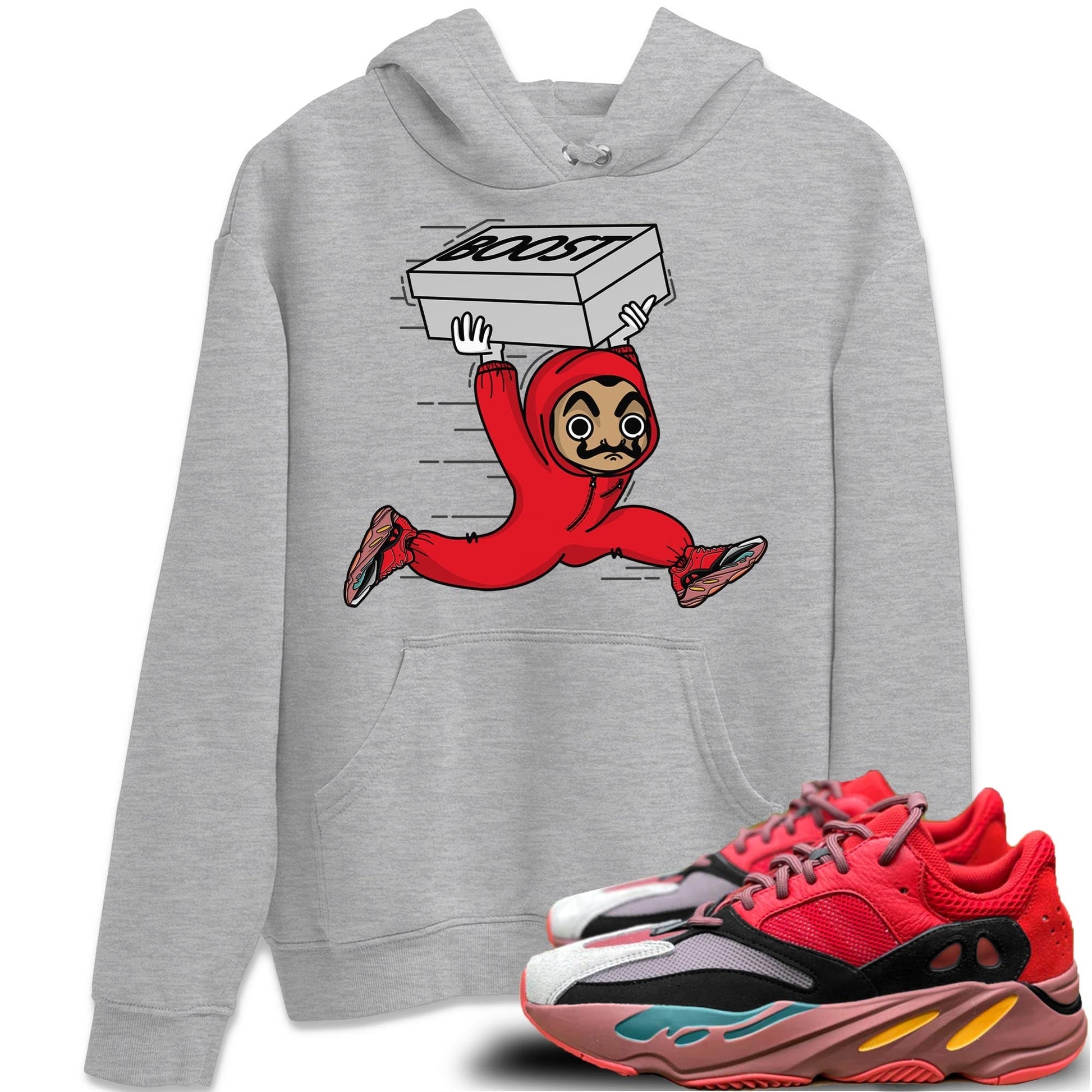 Sneaker Heist Unisex Tops - Yeezy 700 Hi-Res Red