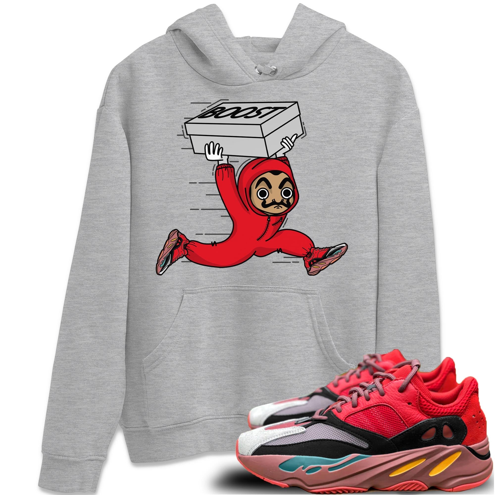 Sneaker Heist Unisex Tops - Yeezy 700 Hi-Res Red