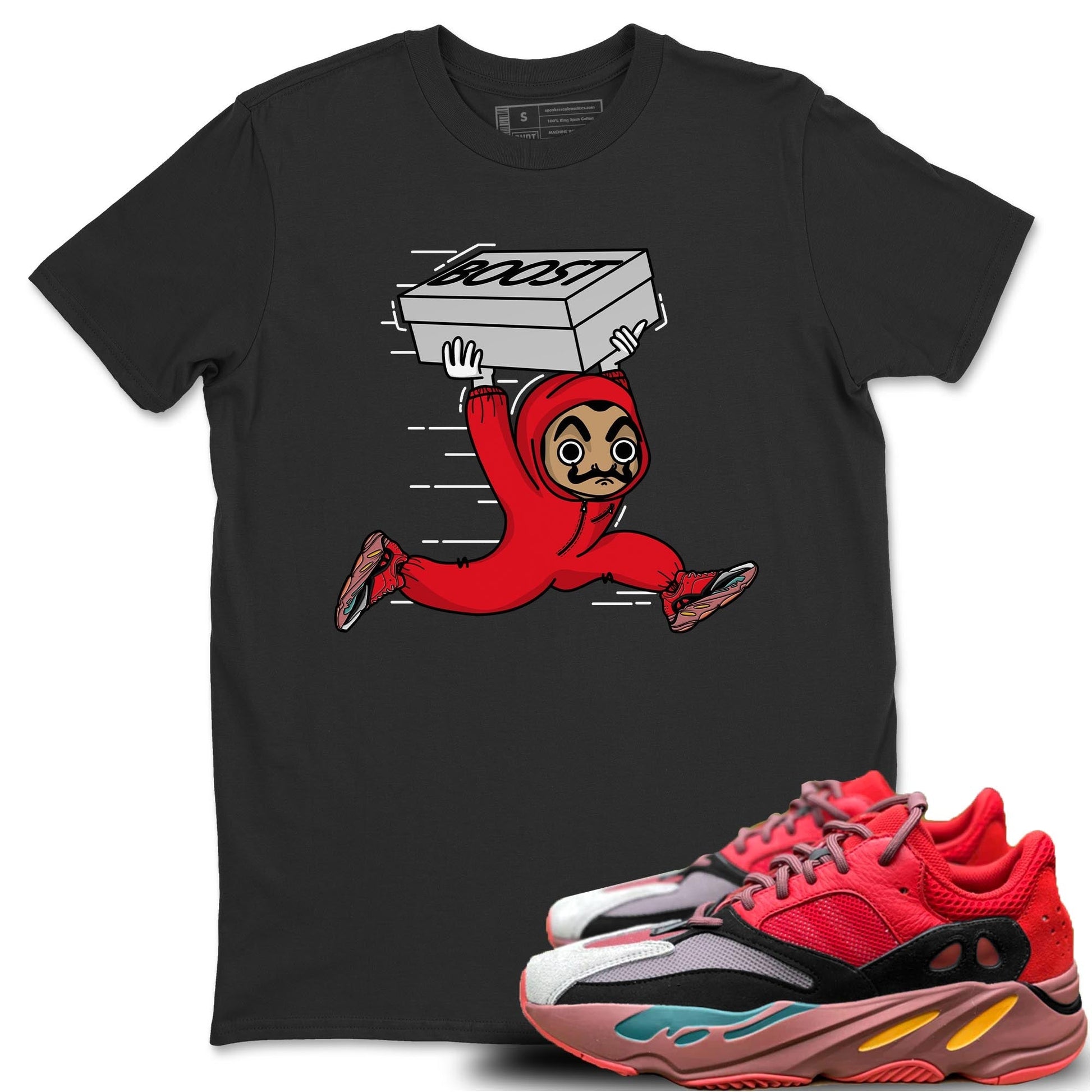 Sneaker Heist Unisex Tops - Yeezy 700 Hi-Res Red
