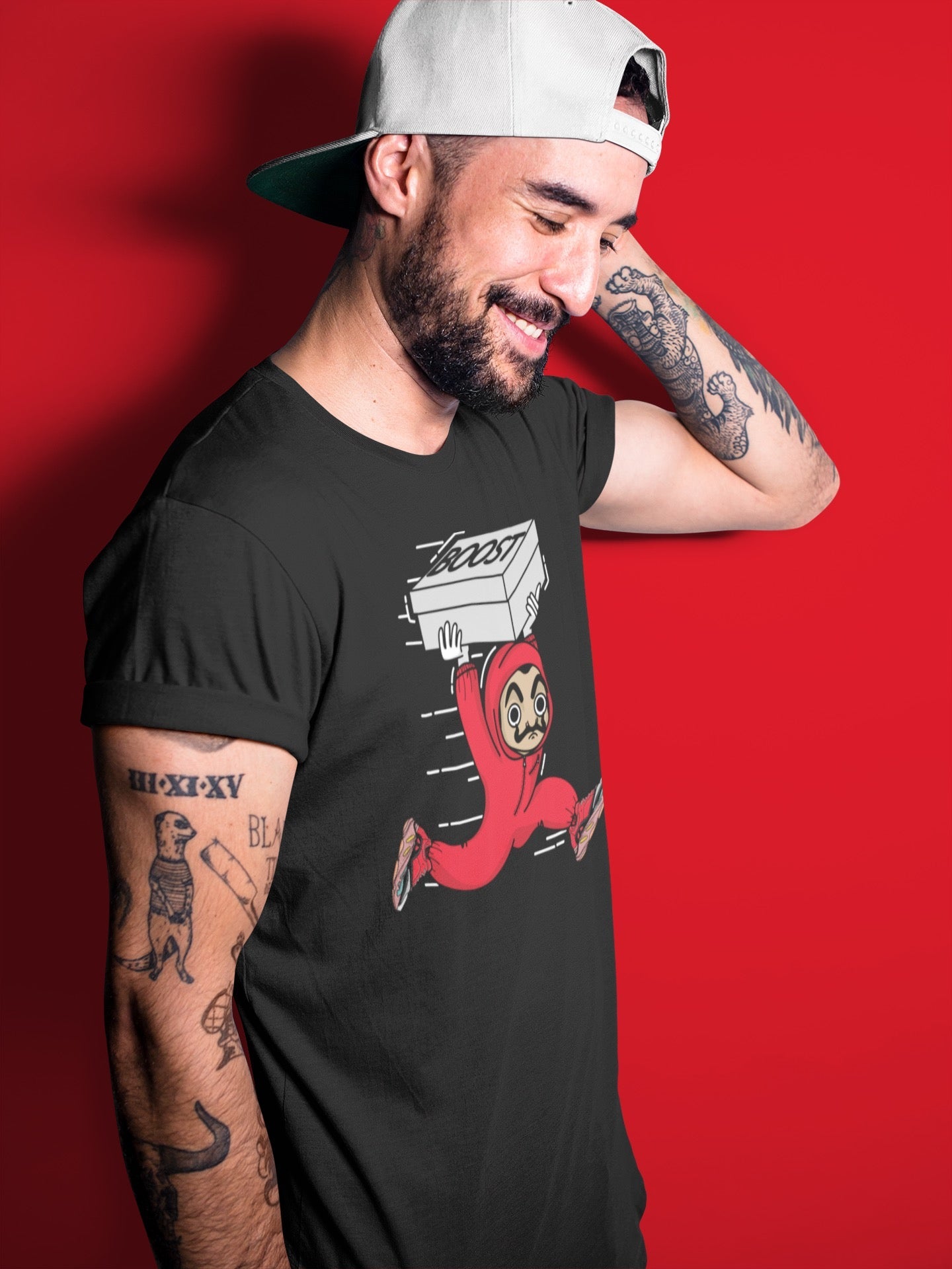 Sneaker Heist Unisex Tops - Yeezy 700 Hi-Res Red