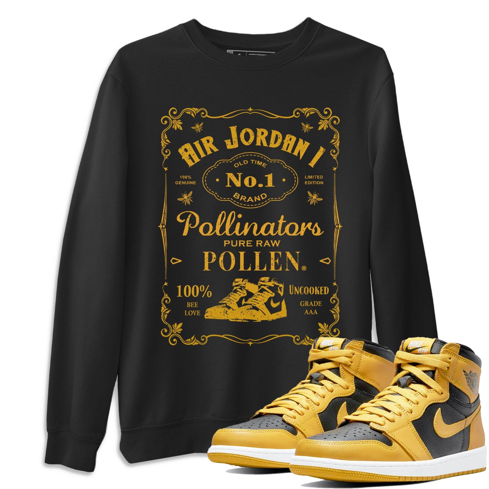 Sneaker Label Unisex Tops - Air Jordan 1 Pollen