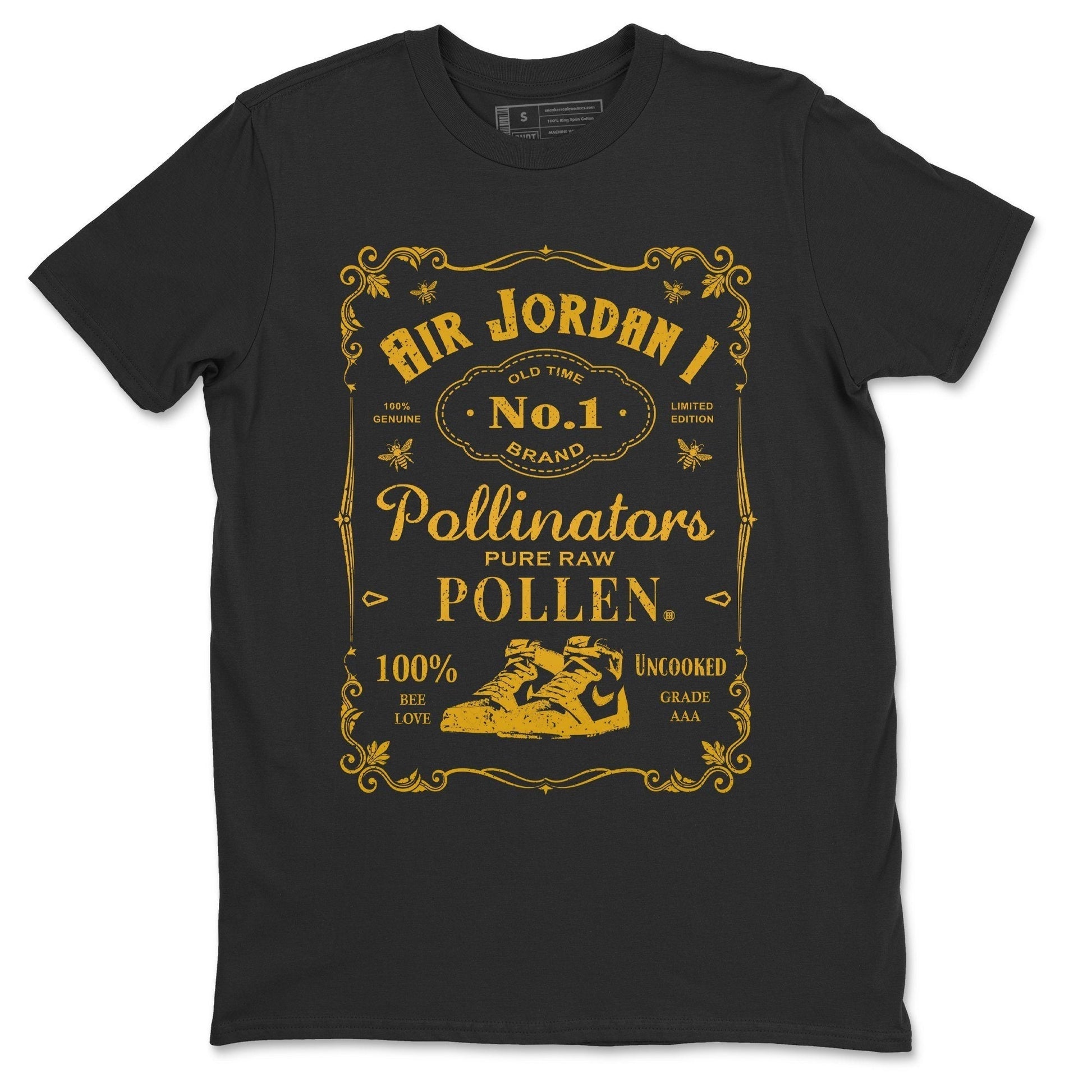 Sneaker Label Unisex Tops - Air Jordan 1 Pollen
