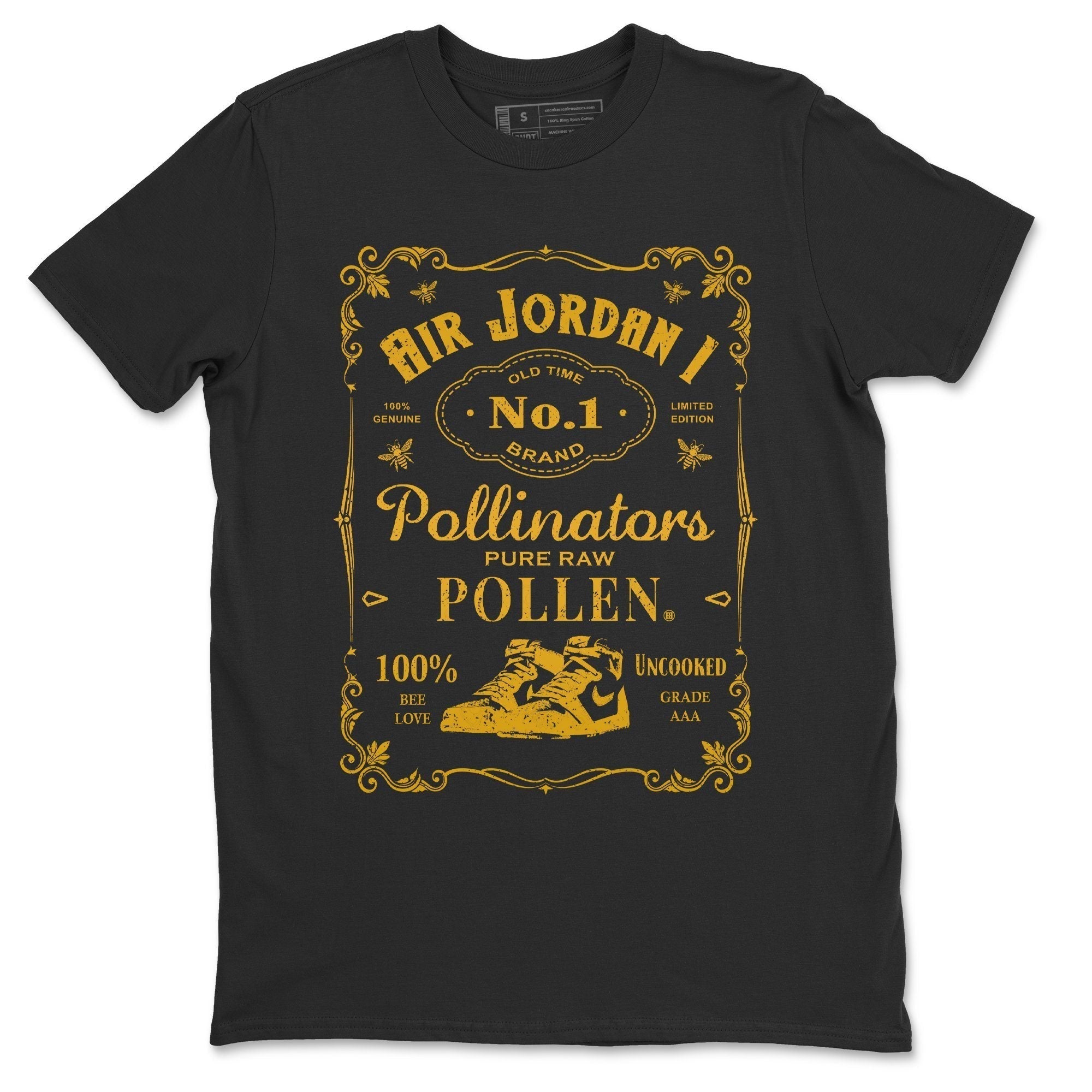 Sneaker Label Unisex Tops - Air Jordan 1 Pollen
