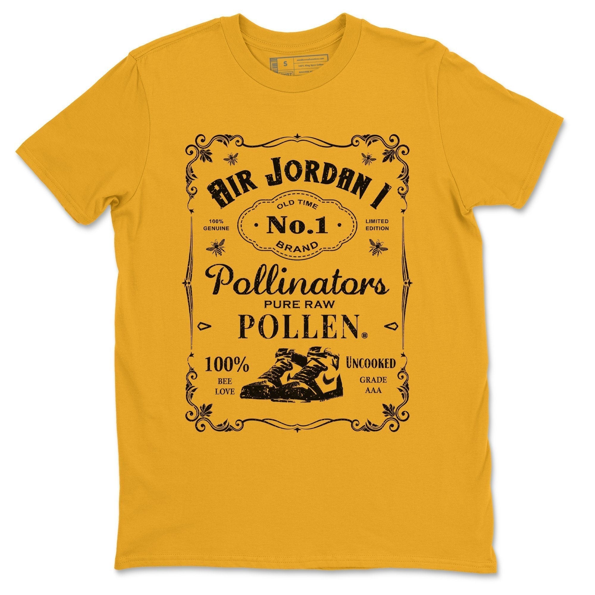 Sneaker Label Unisex Tops - Air Jordan 1 Pollen