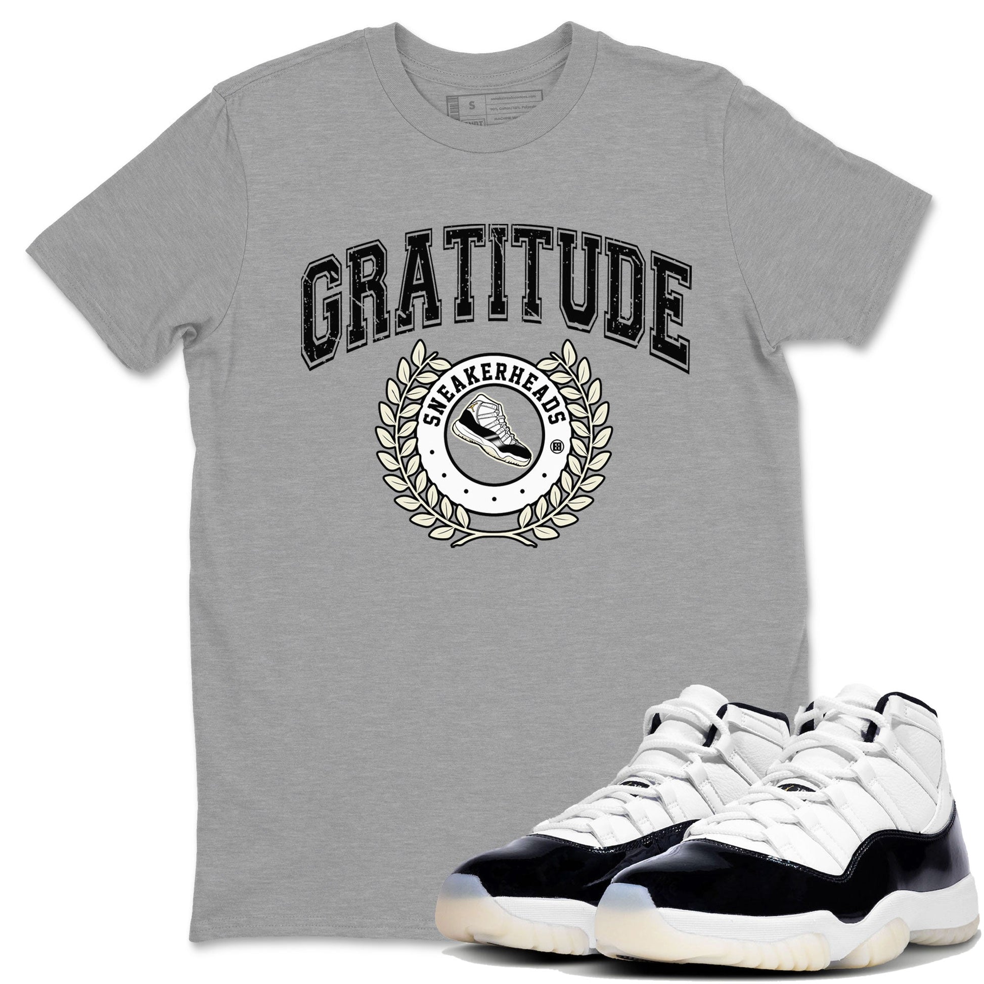 Sneaker Letter Sneaker Tee - Air Jordan 11 Gratitude