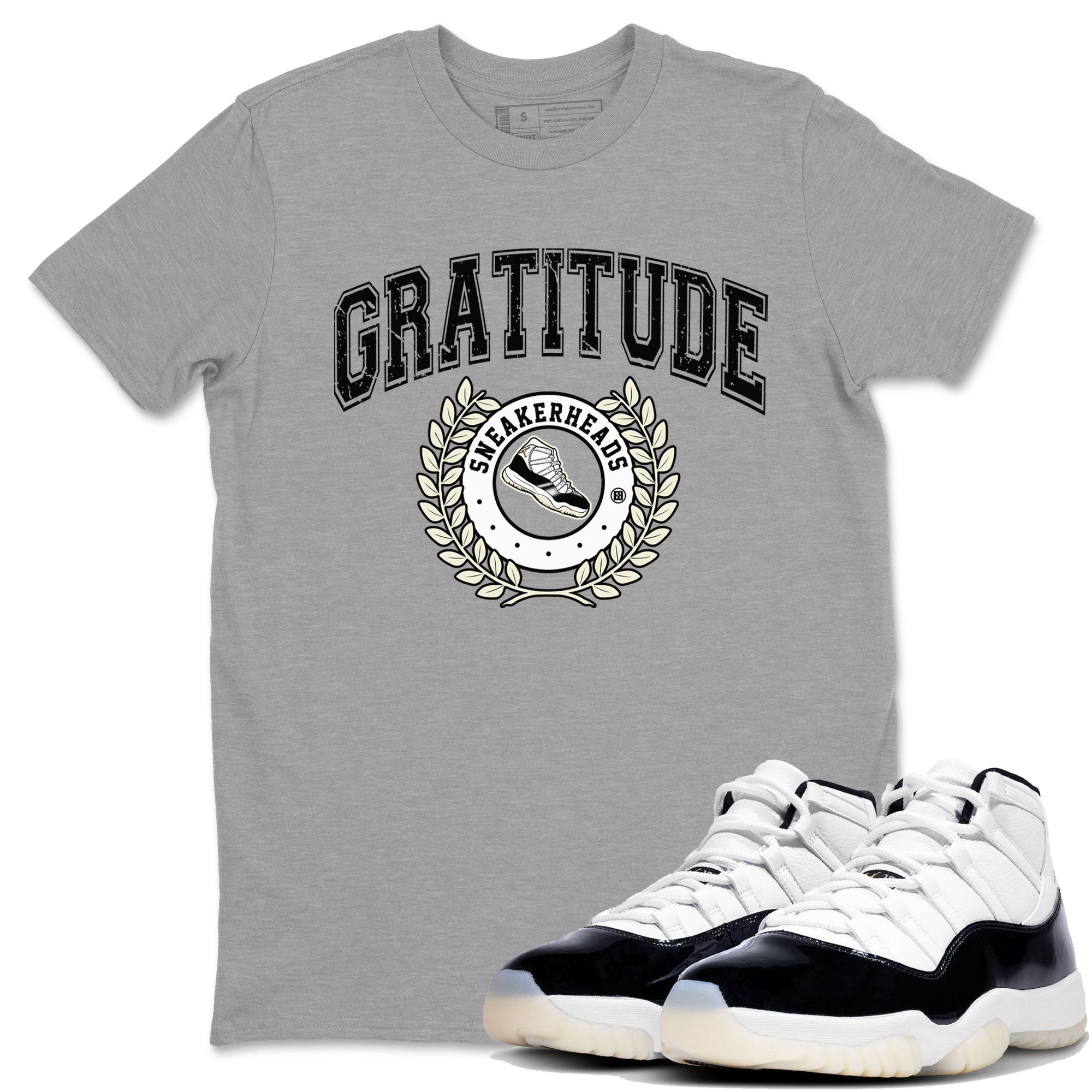 Sneaker Letter Sneaker Tee - Air Jordan 11 Gratitude