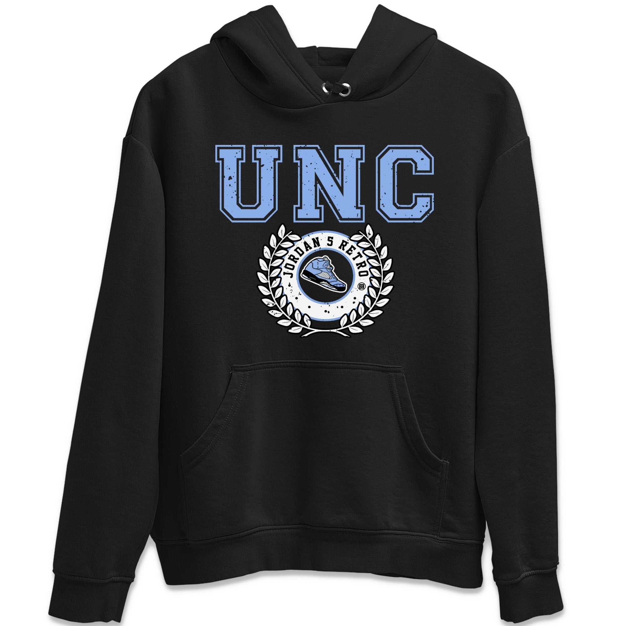 Sneaker Letter Unisex Tops - Air Jordan 5 UNC