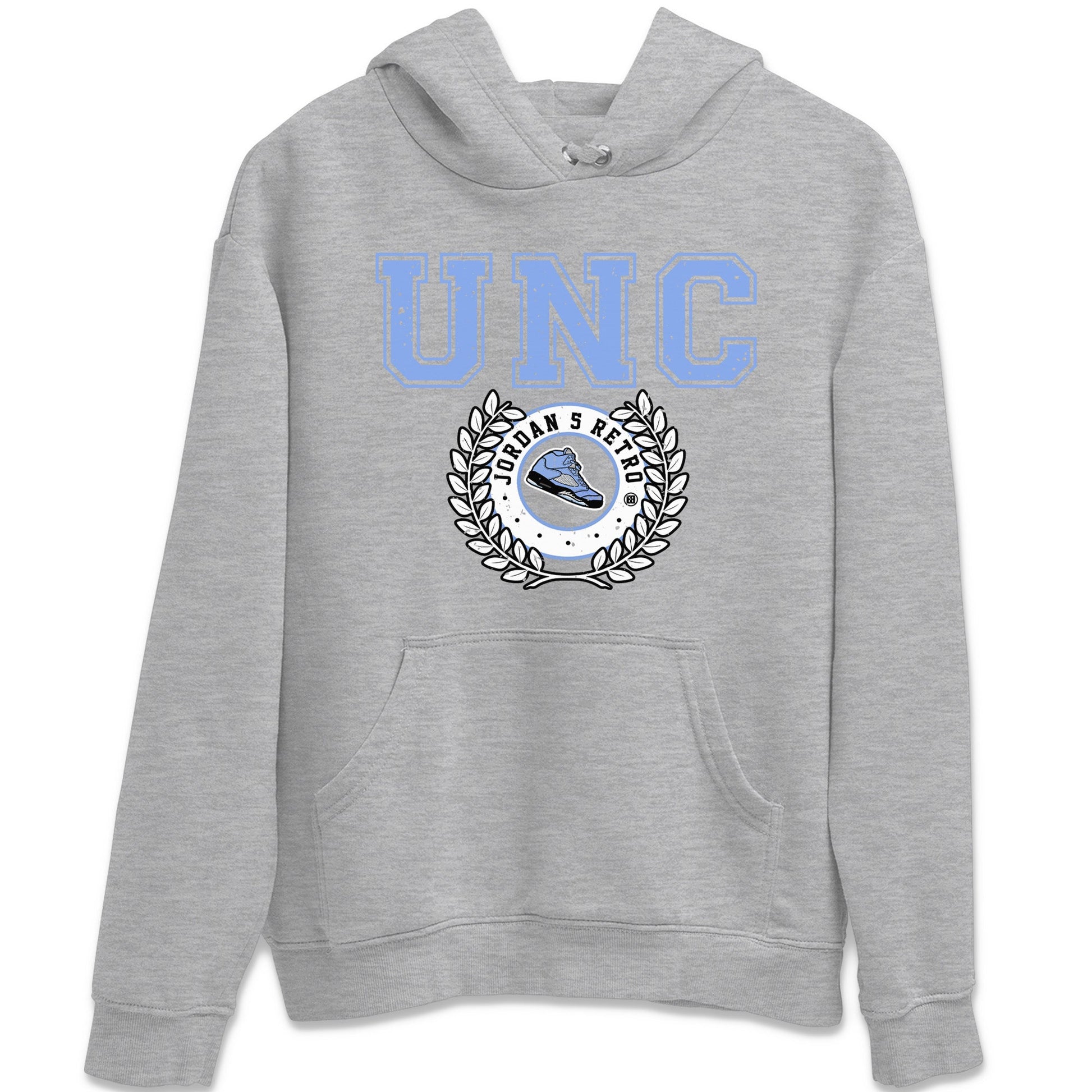 Sneaker Letter Unisex Tops - Air Jordan 5 UNC