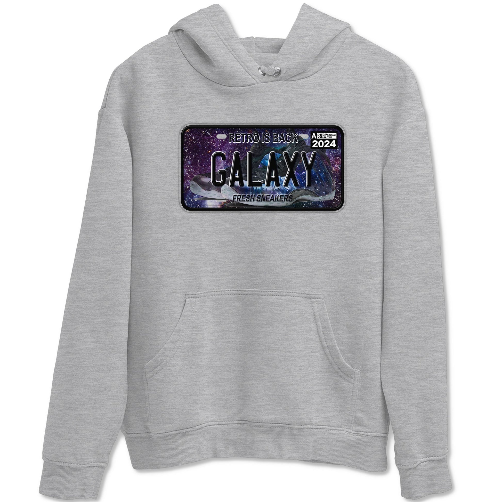Sneaker Plate Sneaker Tees - Air Foamposite One Galaxy