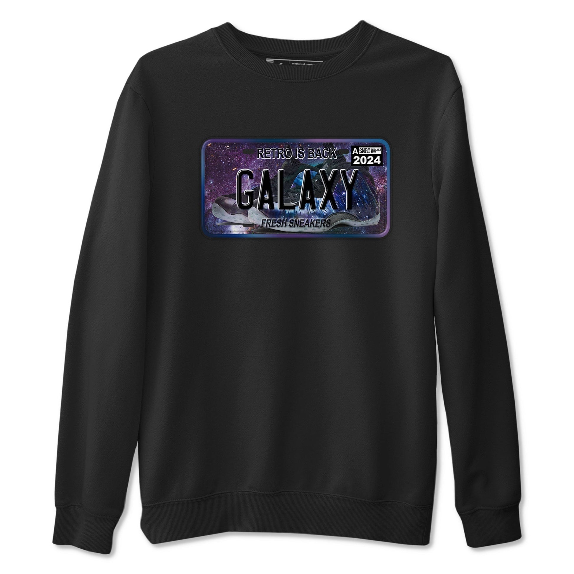 Sneaker Plate Sneaker Tees - Air Foamposite One Galaxy