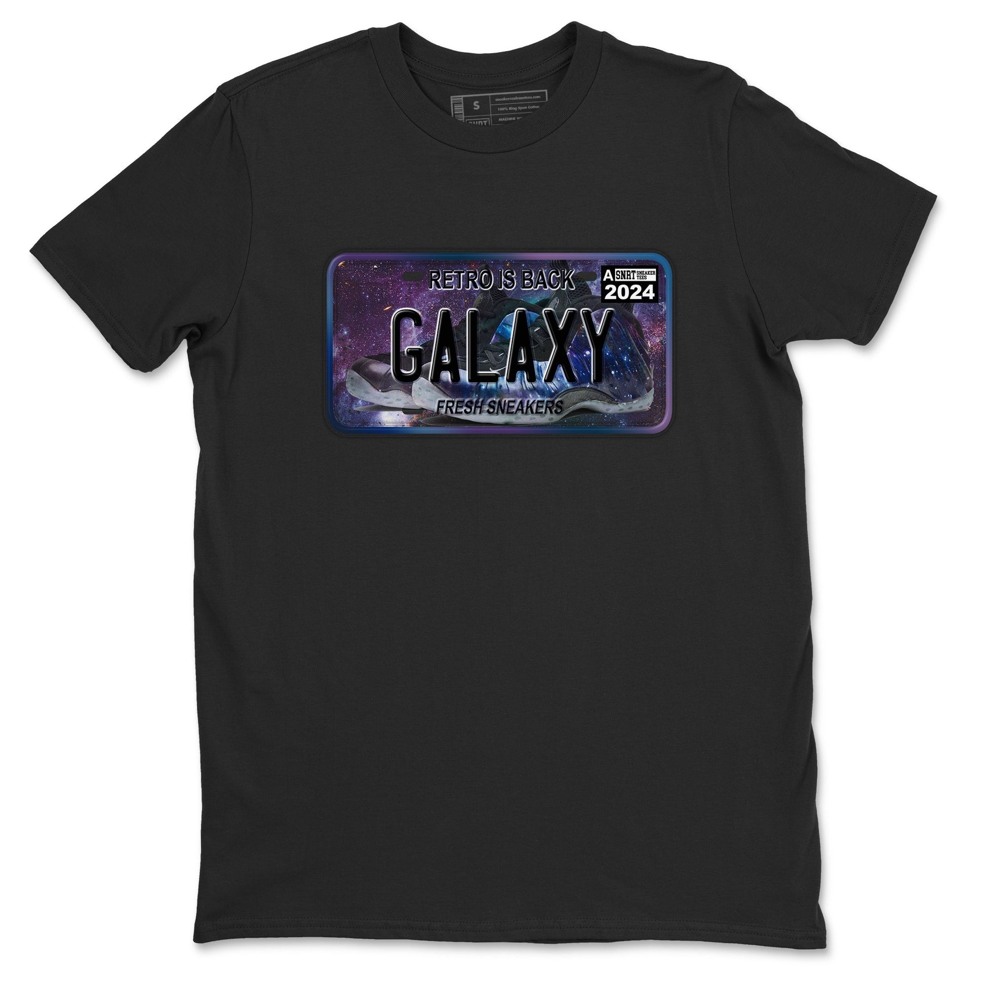Sneaker Plate Sneaker Tees - Air Foamposite One Galaxy