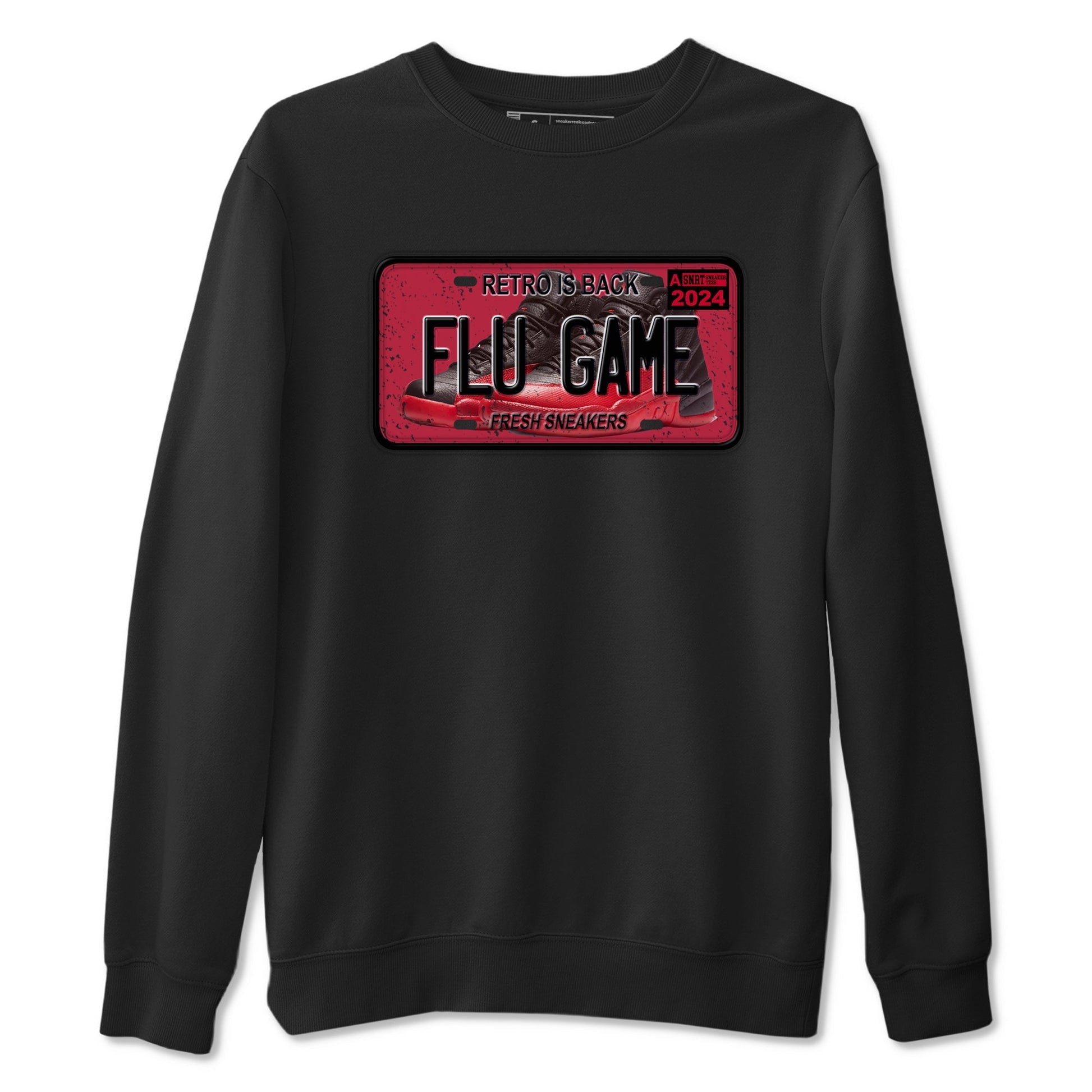 Sneaker Plate Sneaker Tees - Air Jordan 12 Flu Game