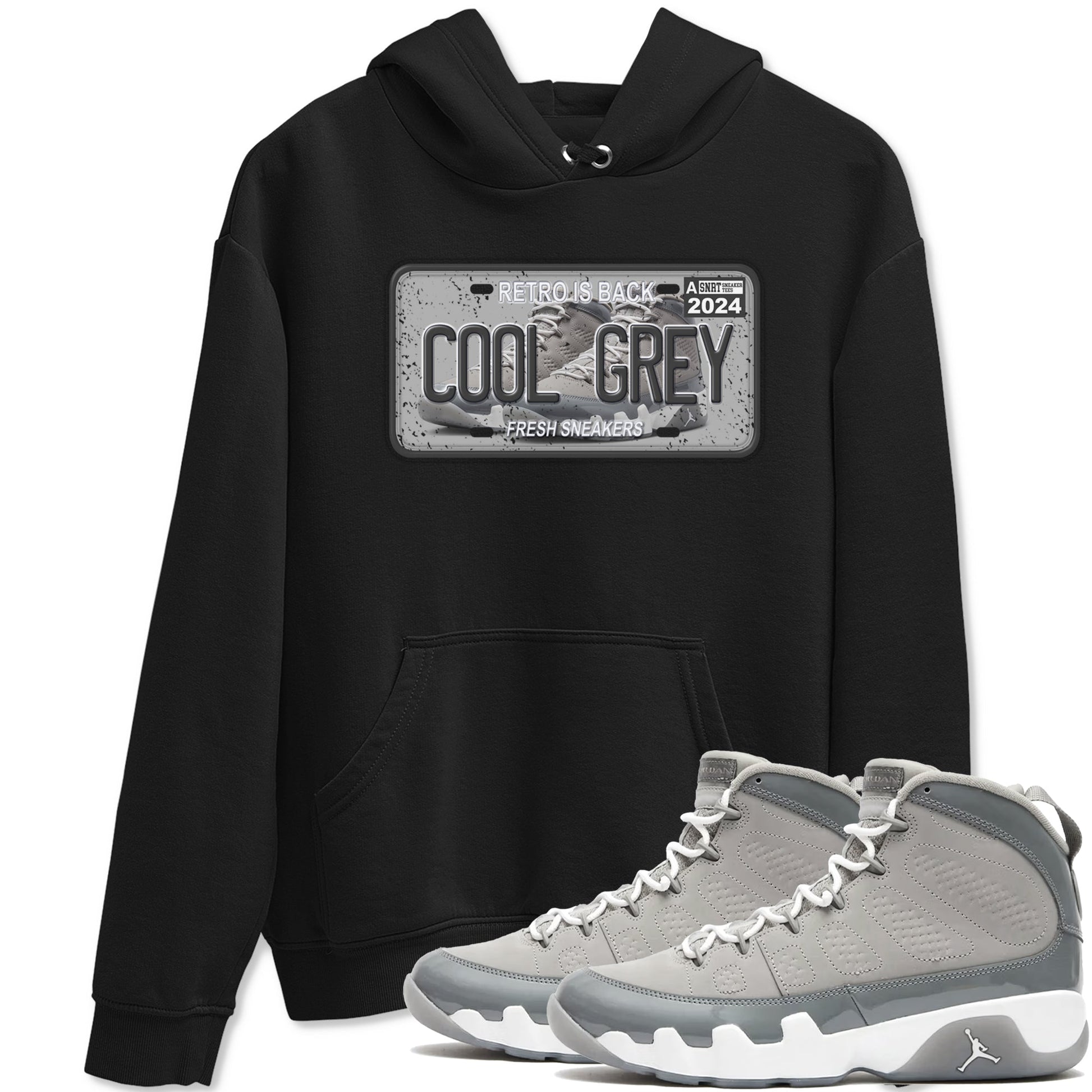 Sneaker Plate Sneaker Tees - Air Jordan 9 Cool Grey