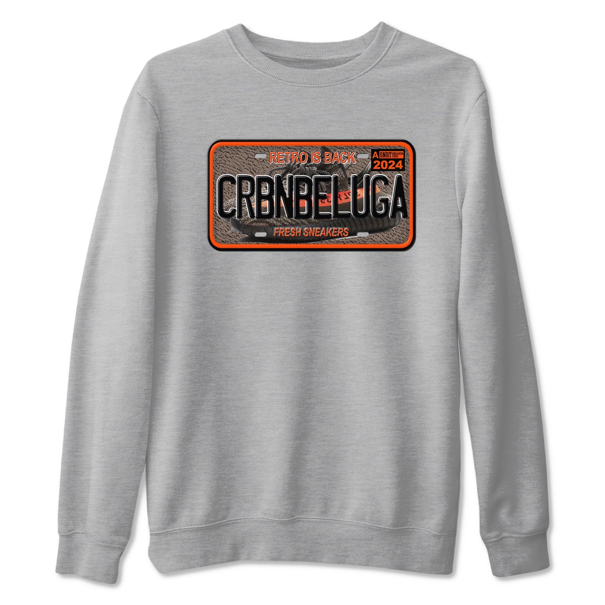 Sneaker Plate Sneaker Tees - Yeezy 350 Carbon Beluga