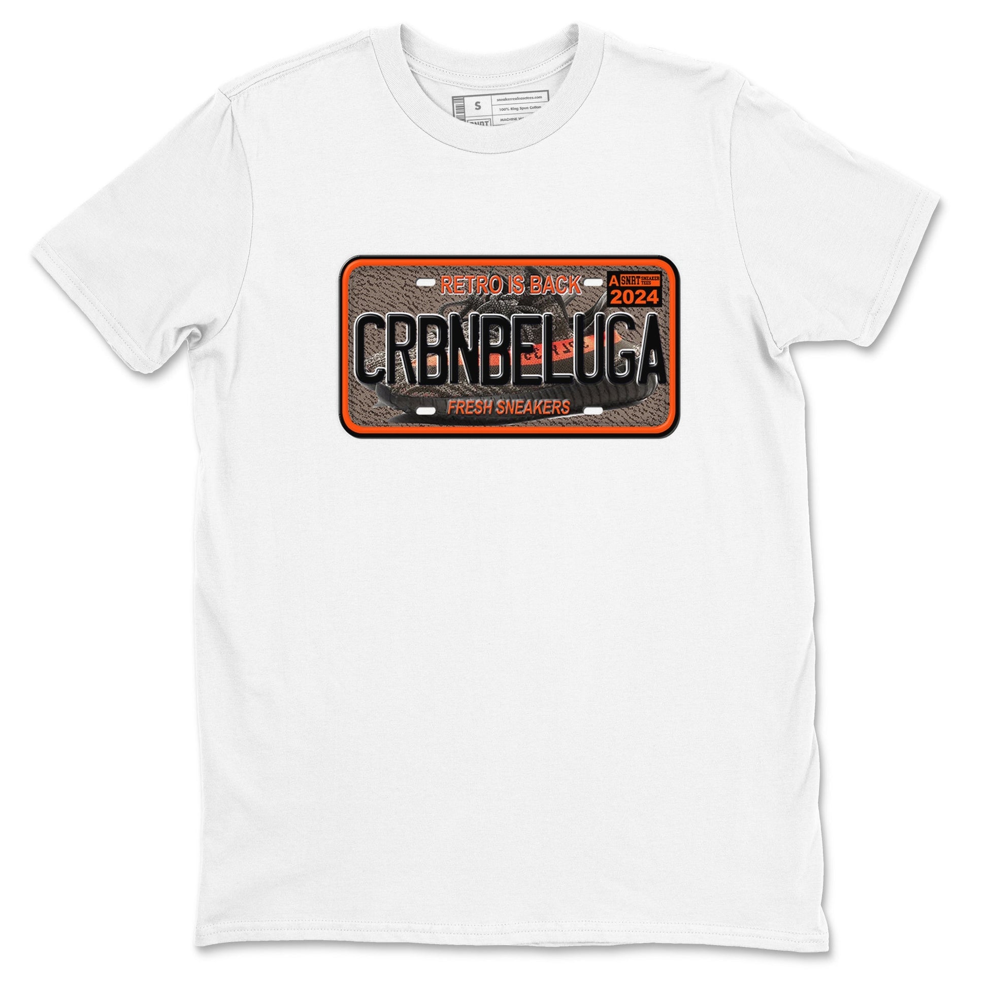 Sneaker Plate Sneaker Tees - Yeezy 350 Carbon Beluga