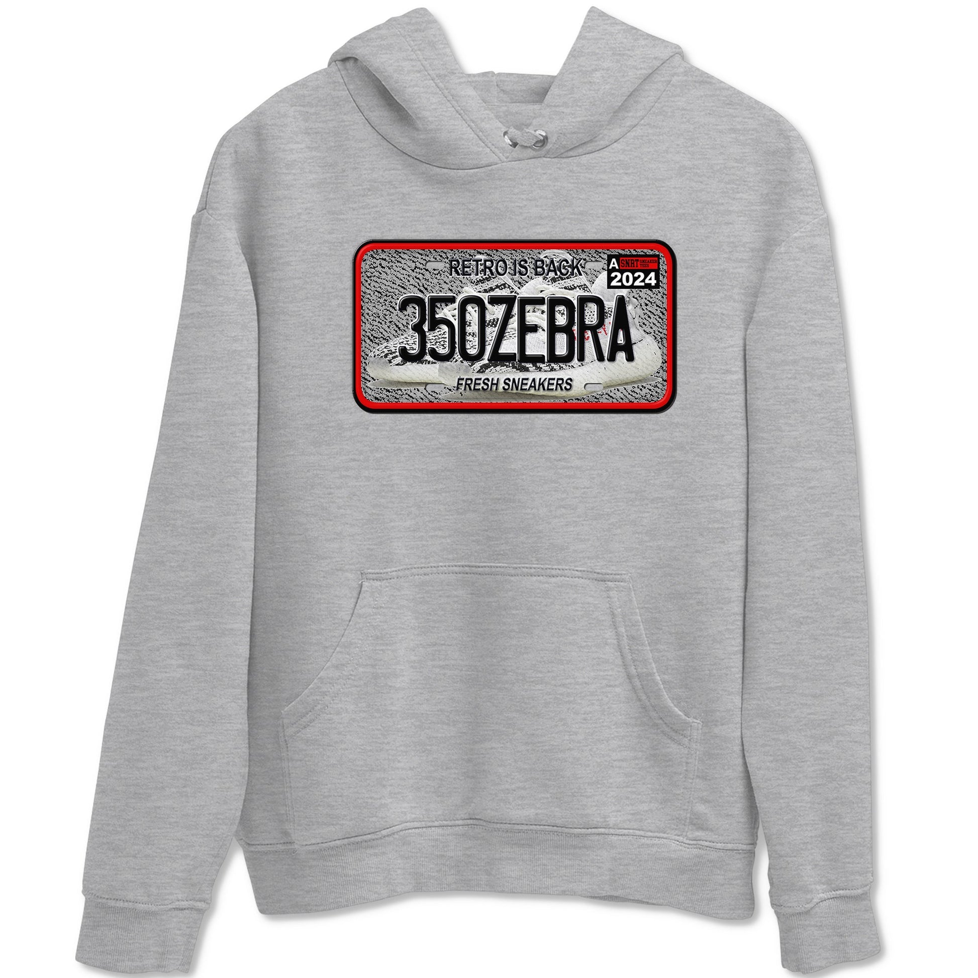 Sneaker Plate Sneaker Tees - Yeezy 350 Zebra
