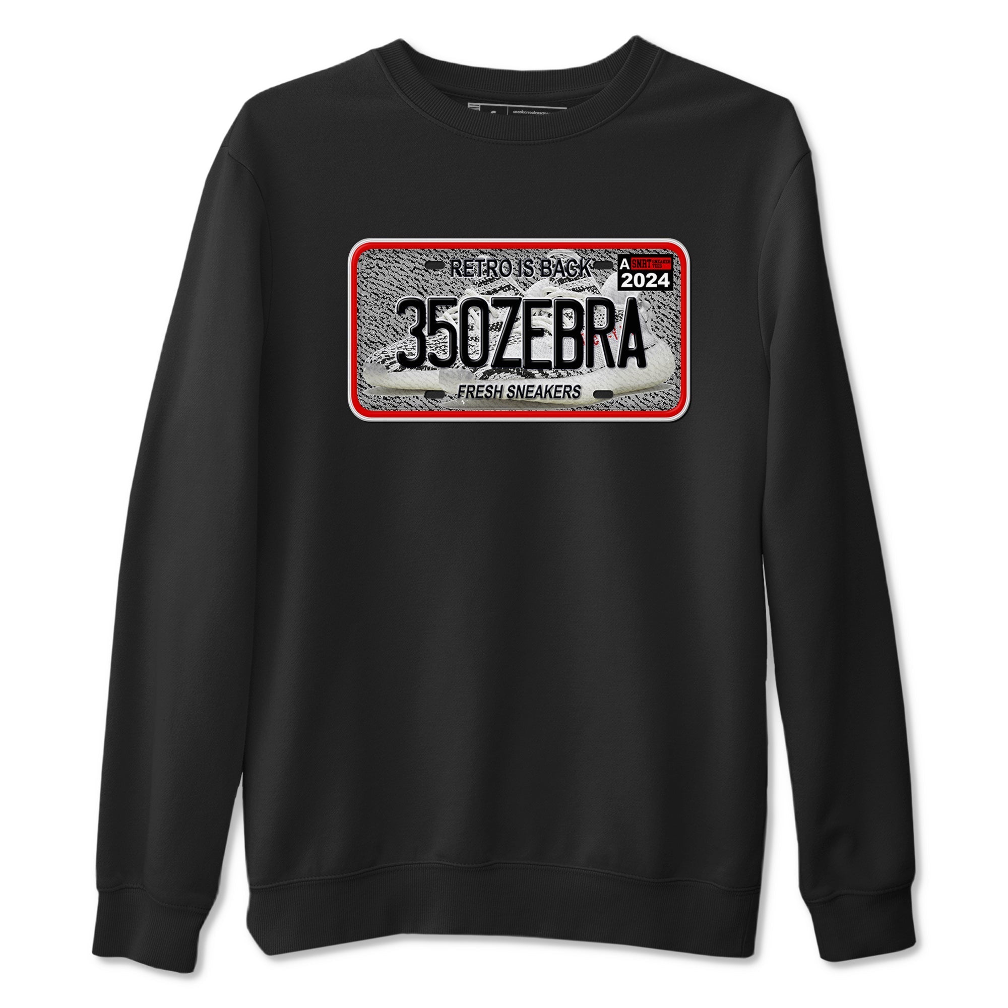 Sneaker Plate Sneaker Tees - Yeezy 350 Zebra